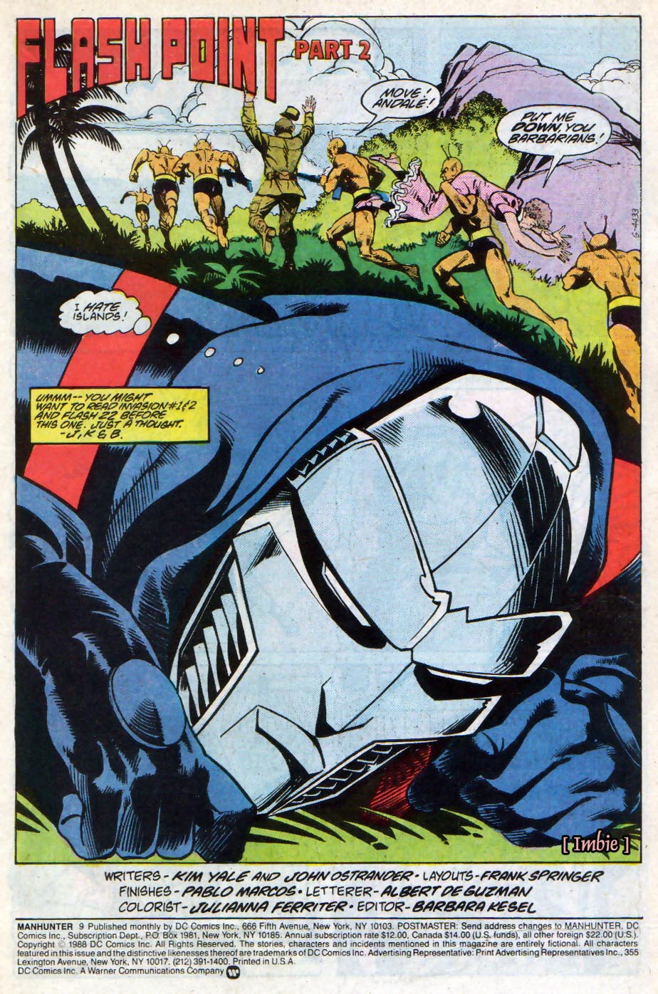 Read online Manhunter (1988) comic -  Issue #9 - 2