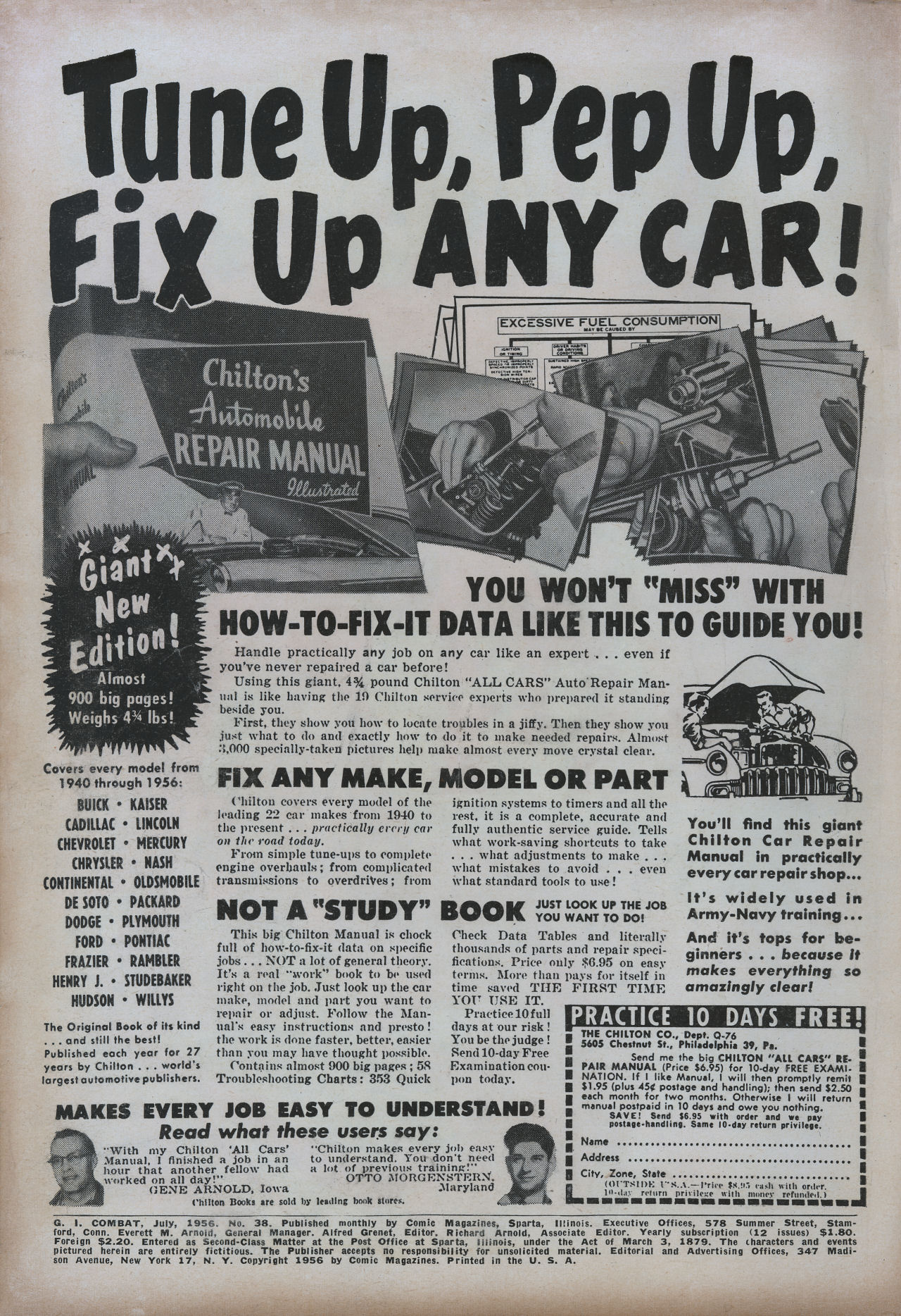 Read online G.I. Combat (1952) comic -  Issue #38 - 3