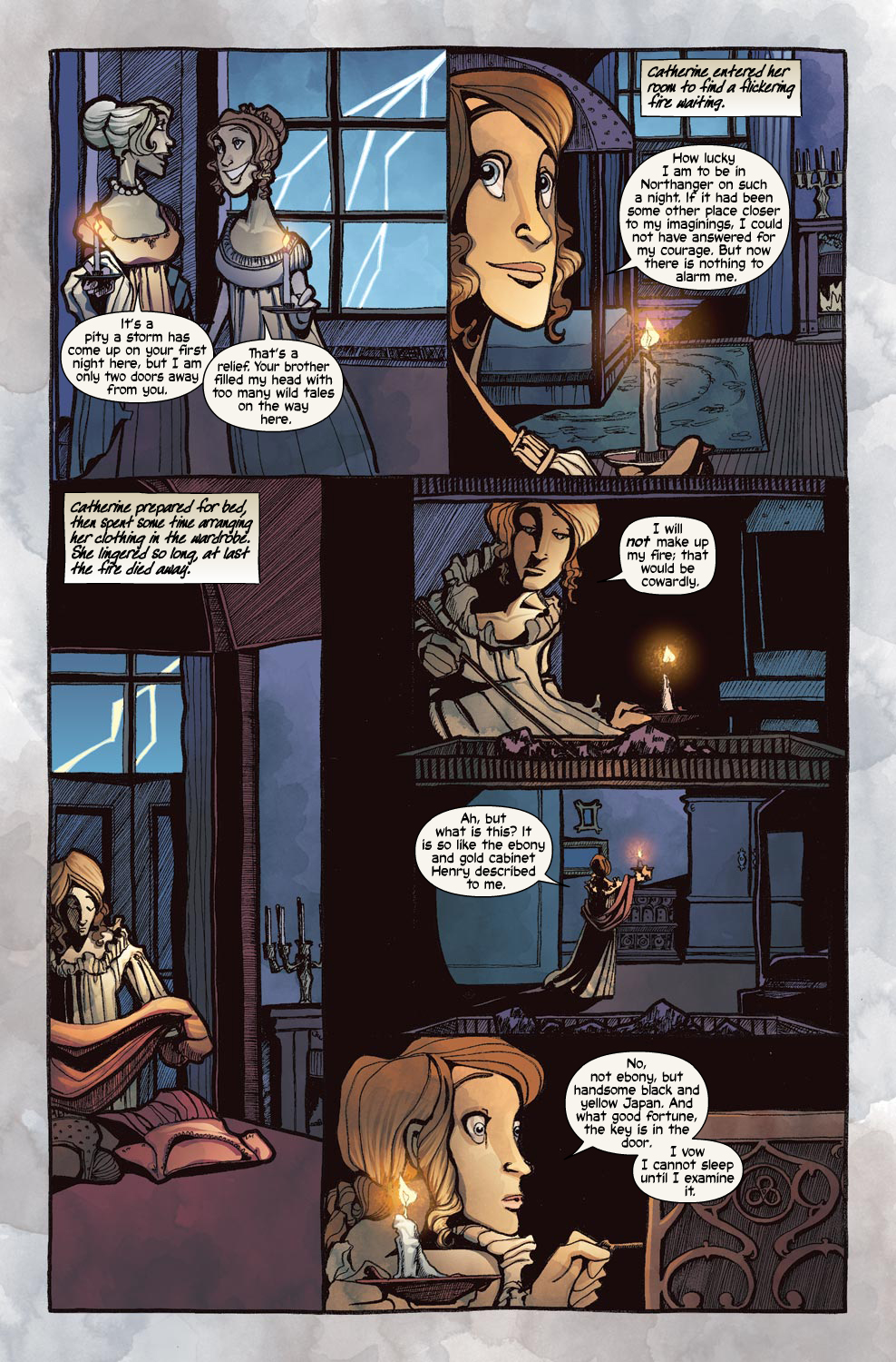 Read online Northanger Abbey comic -  Issue #4 - 9