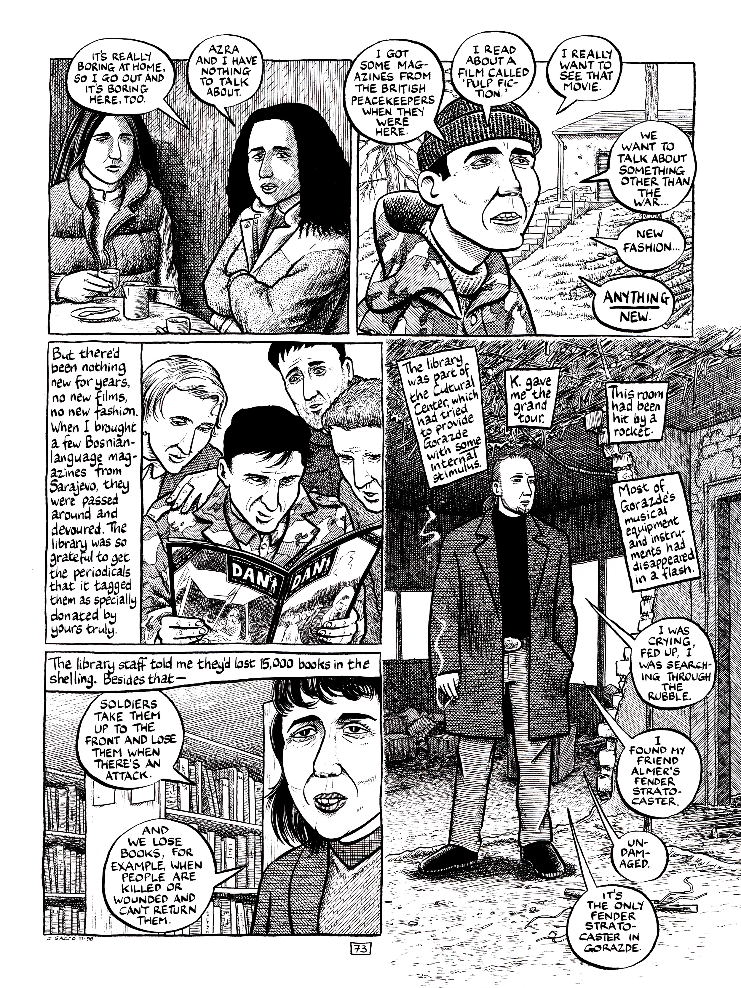 Read online Safe Area Goražde comic -  Issue # TPB (Part 2) - 14