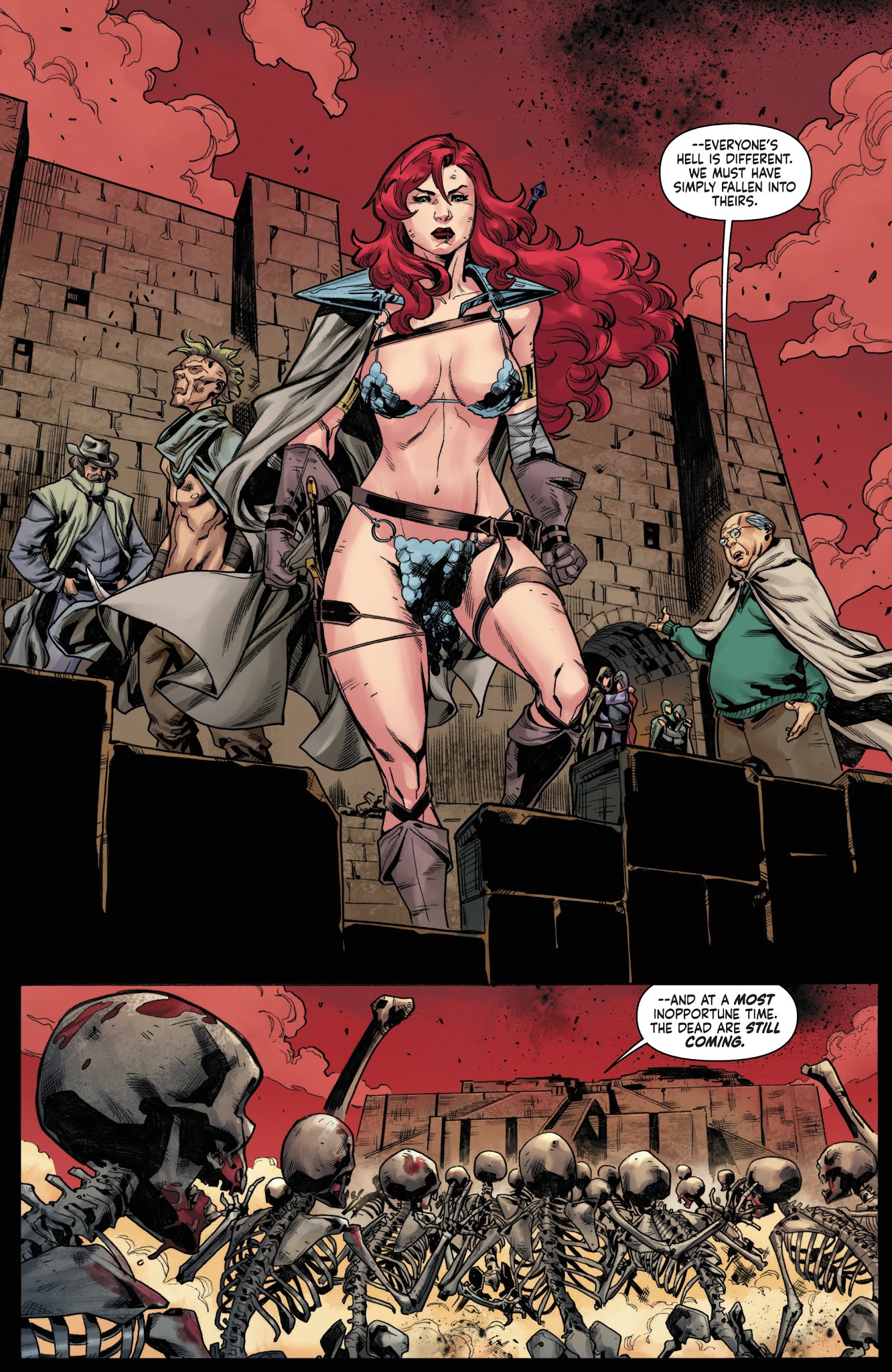 Read online Red Sonja Vol. 4 comic -  Issue # _TPB 3 (Part 1) - 32