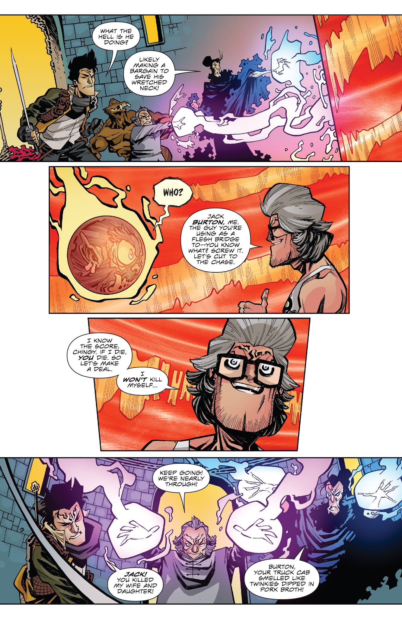 Read online Big Trouble in Little China: Old Man Jack comic -  Issue #8 - 14