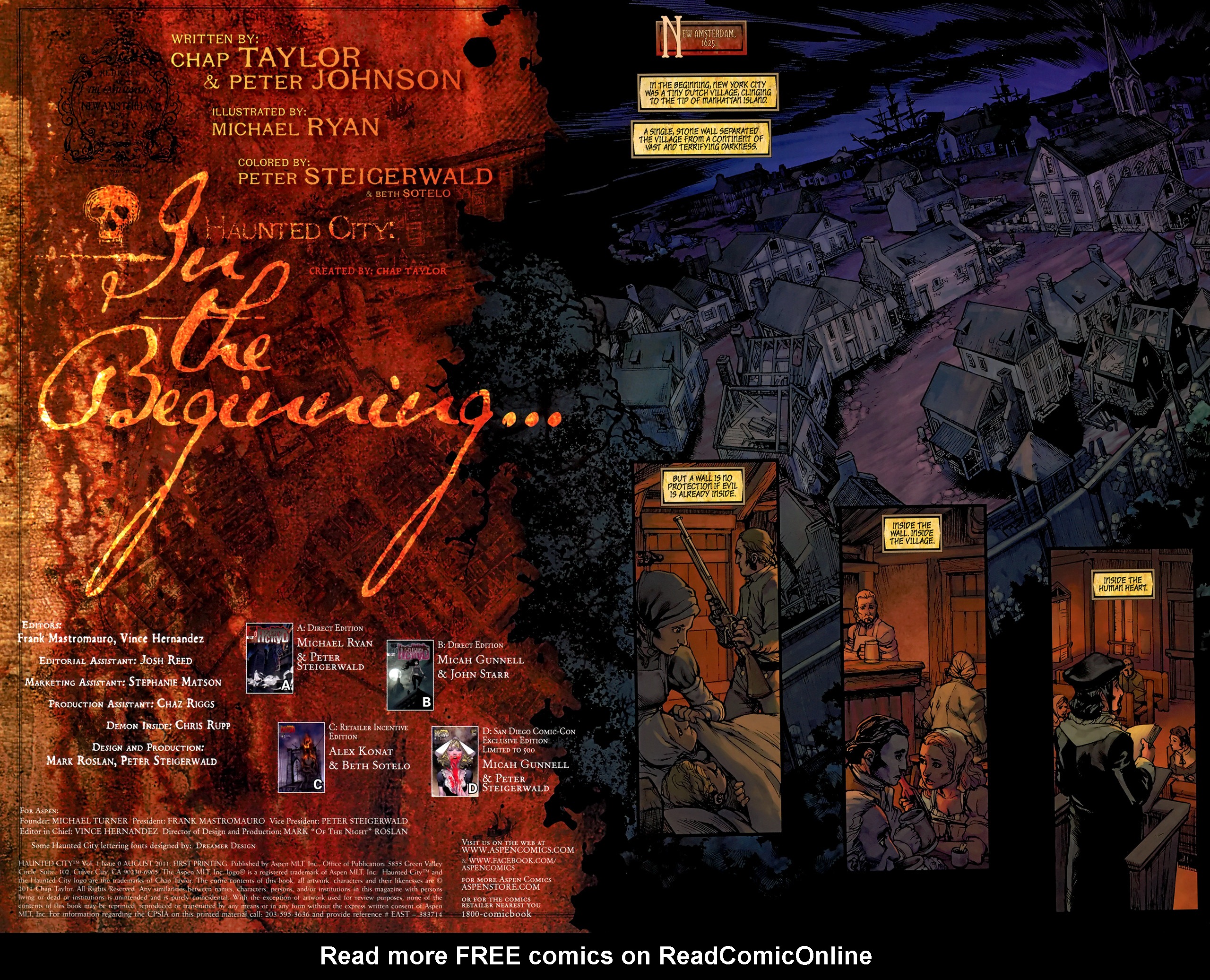 Read online Haunted City comic -  Issue #0 - 2