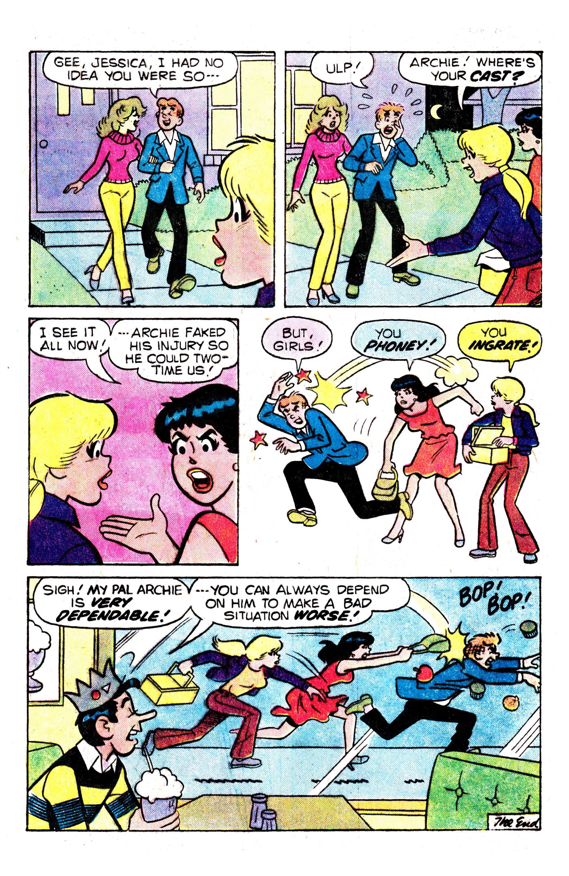 Read online Archie (1960) comic -  Issue #293 - 7