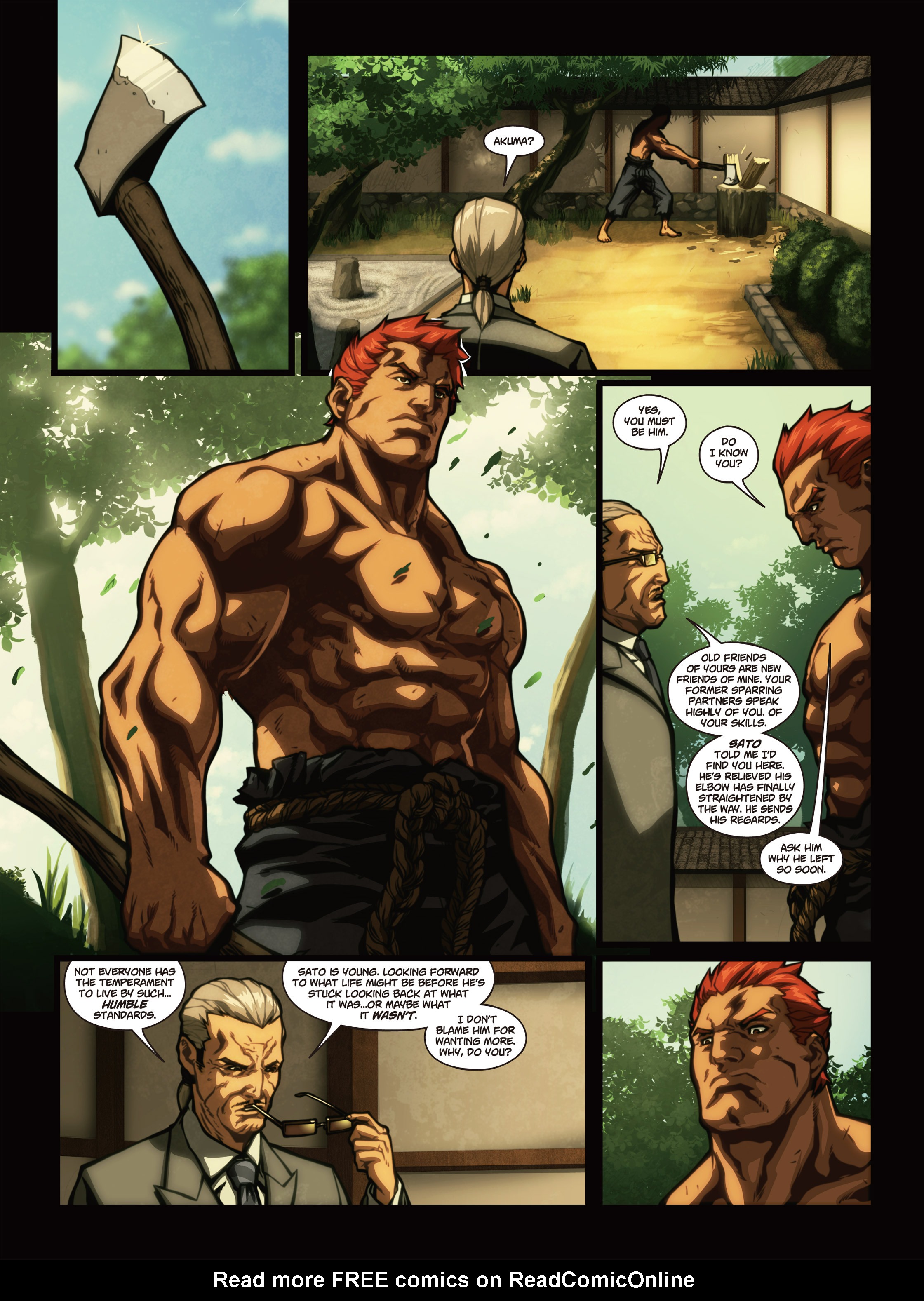 Read online Street Fighter Origins: Akuma comic -  Issue # Full - 29
