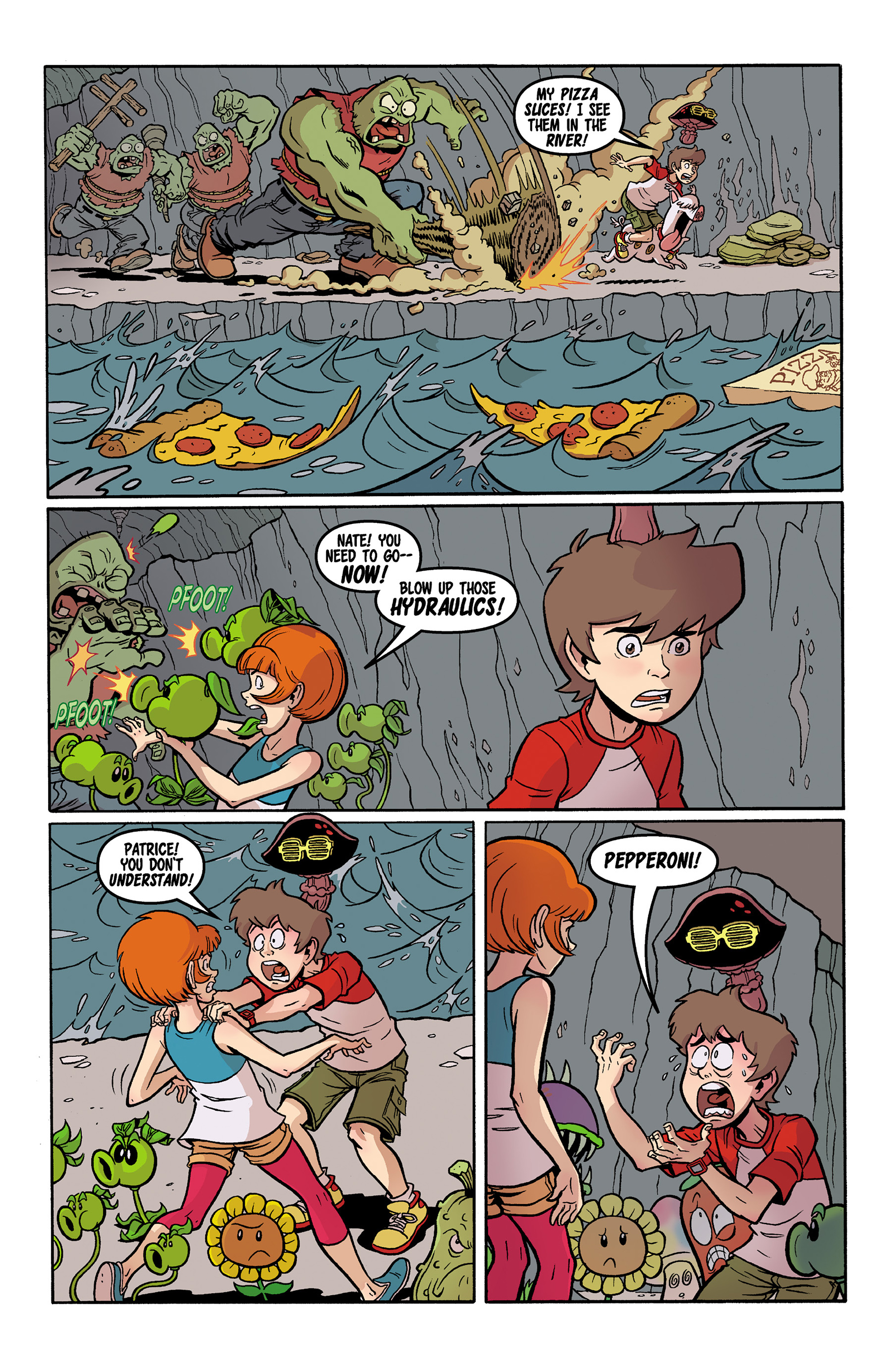 Read online Plants vs. Zombies: Boom Boom Mushroom comic -  Issue #12 - 15