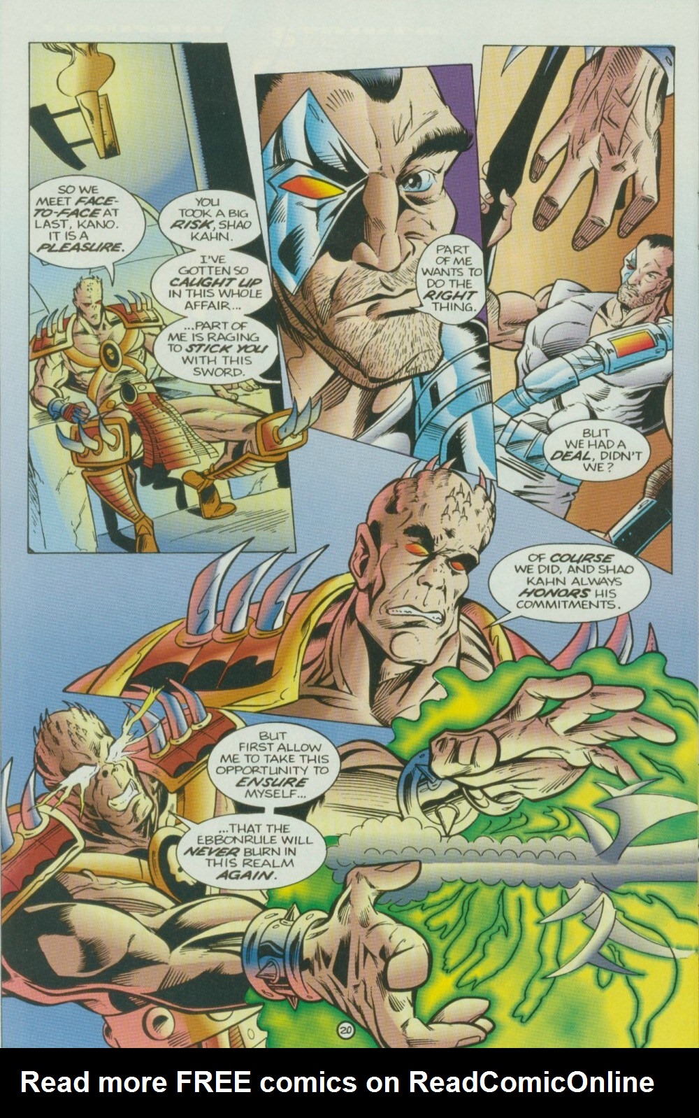 Read online Mortal Kombat: Rayden & Kano comic -  Issue #2 - 26