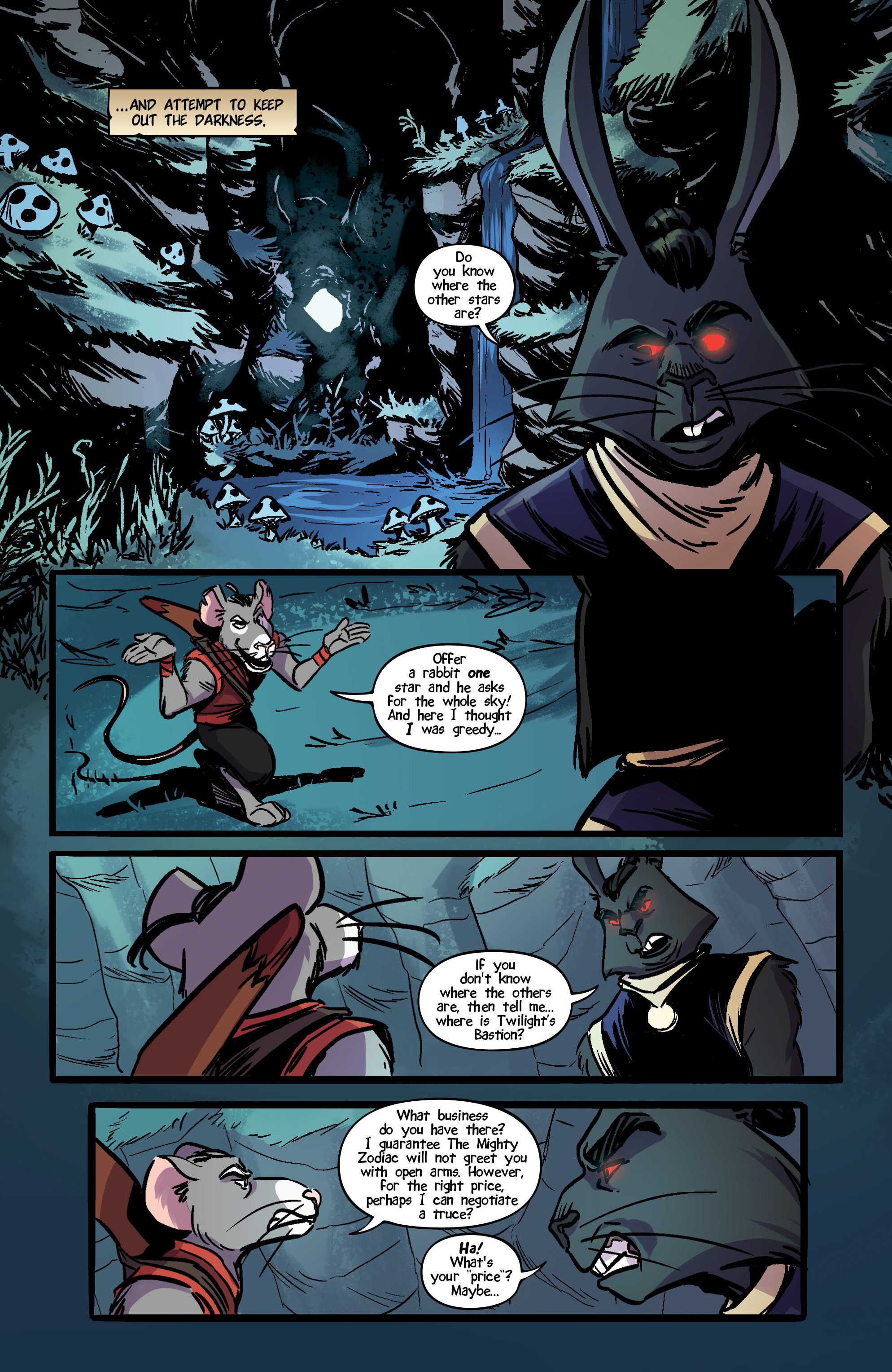 Read online The Mighty Zodiac comic -  Issue #5 - 5