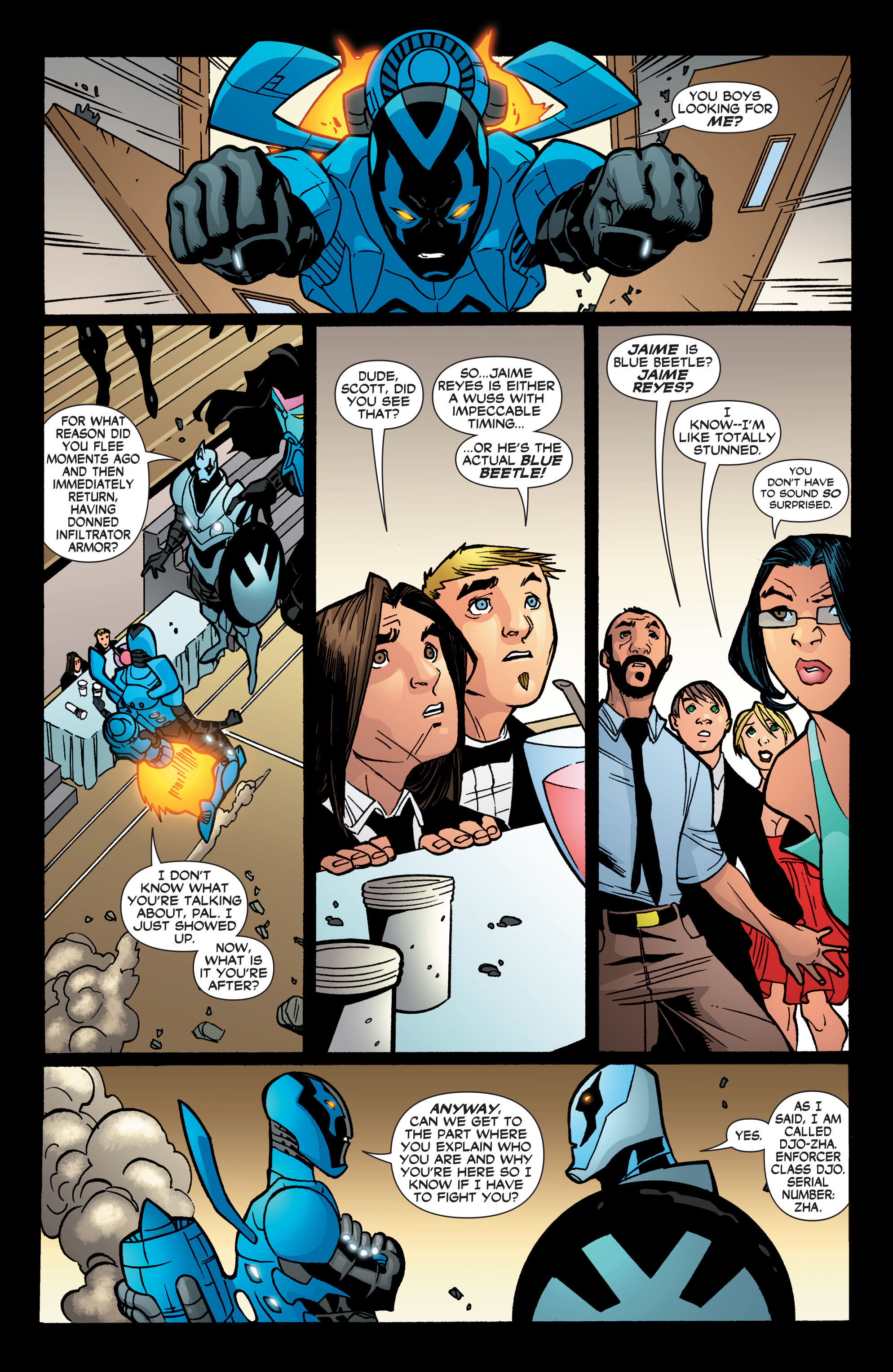 Read online Blue Beetle (2006) comic -  Issue #35 - 15