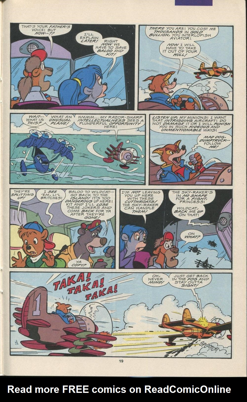 Read online Disney's Tale Spin comic -  Issue #1 - 20