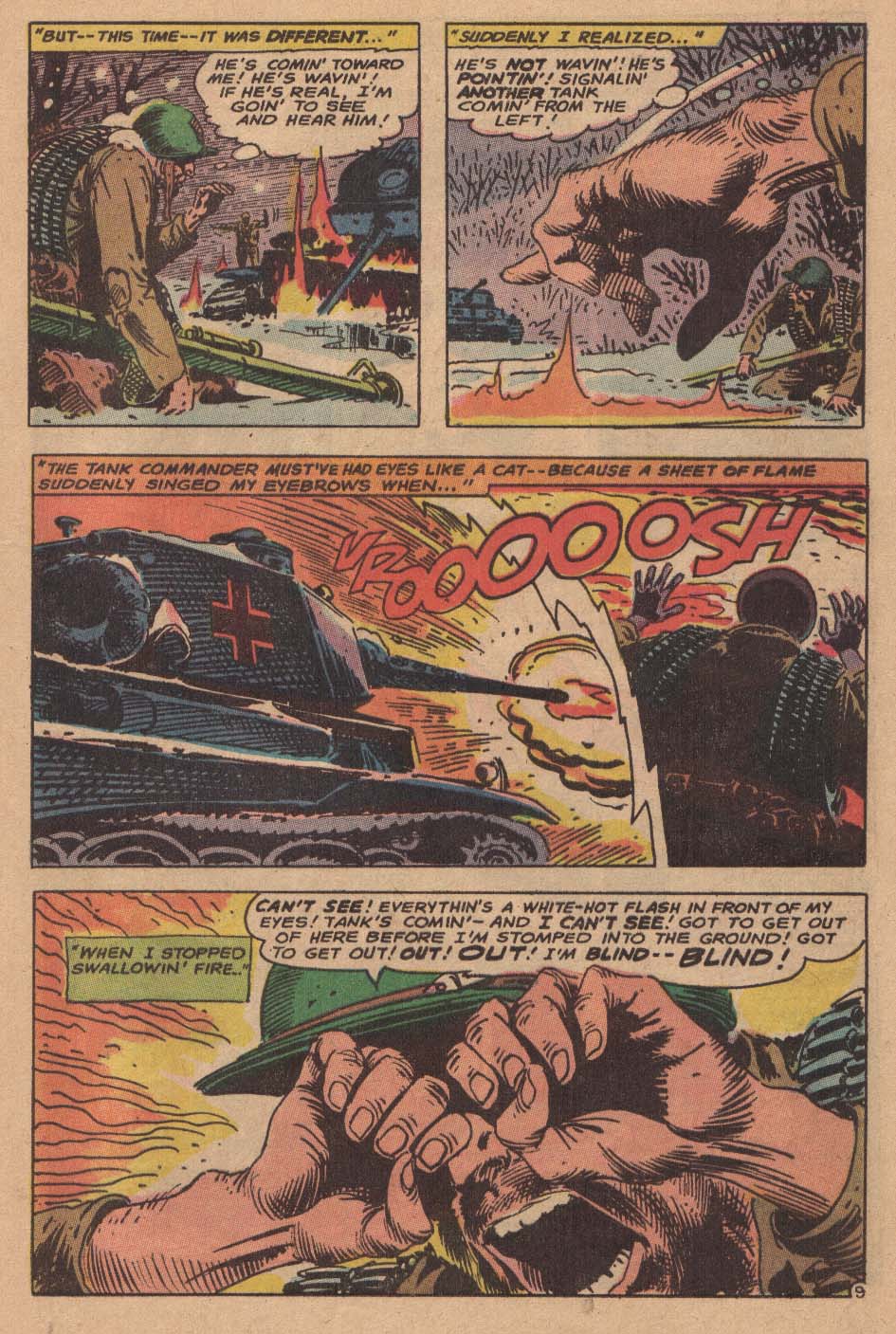 Read online Star Spangled War Stories (1952) comic -  Issue #157 - 10