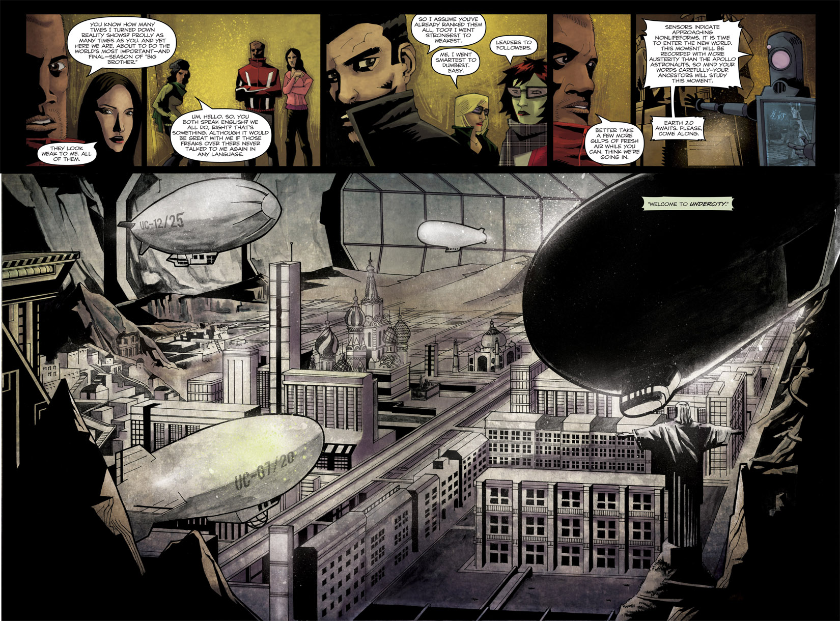 Read online Zombies vs Robots: Undercity comic -  Issue #1 - 20