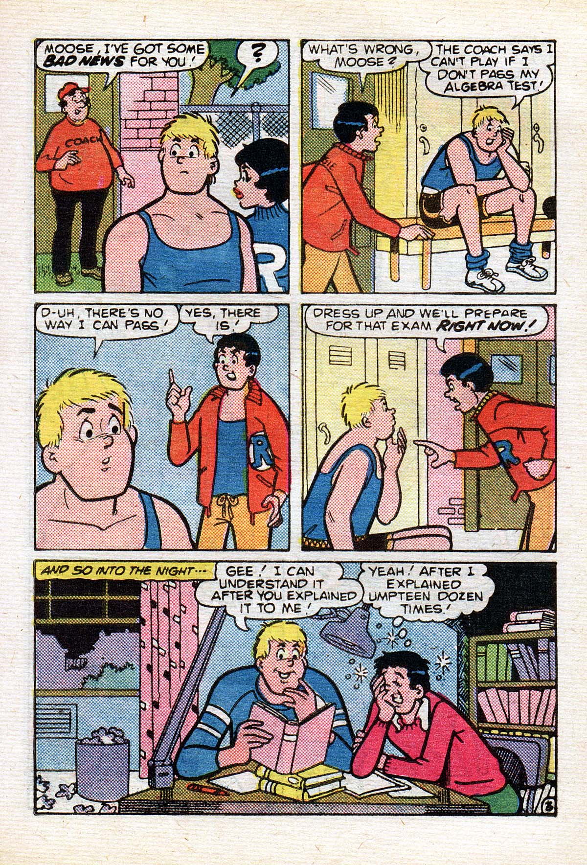 Read online Jughead Jones Comics Digest comic -  Issue #40 - 50