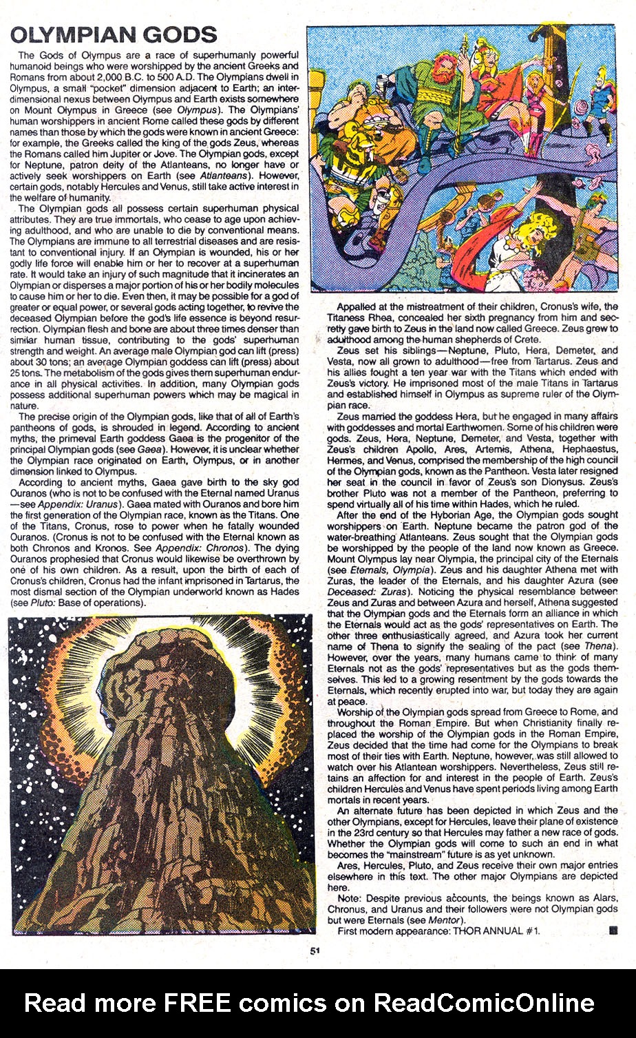 Read online The Official Handbook of the Marvel Universe Deluxe Edition comic -  Issue #9 - 57