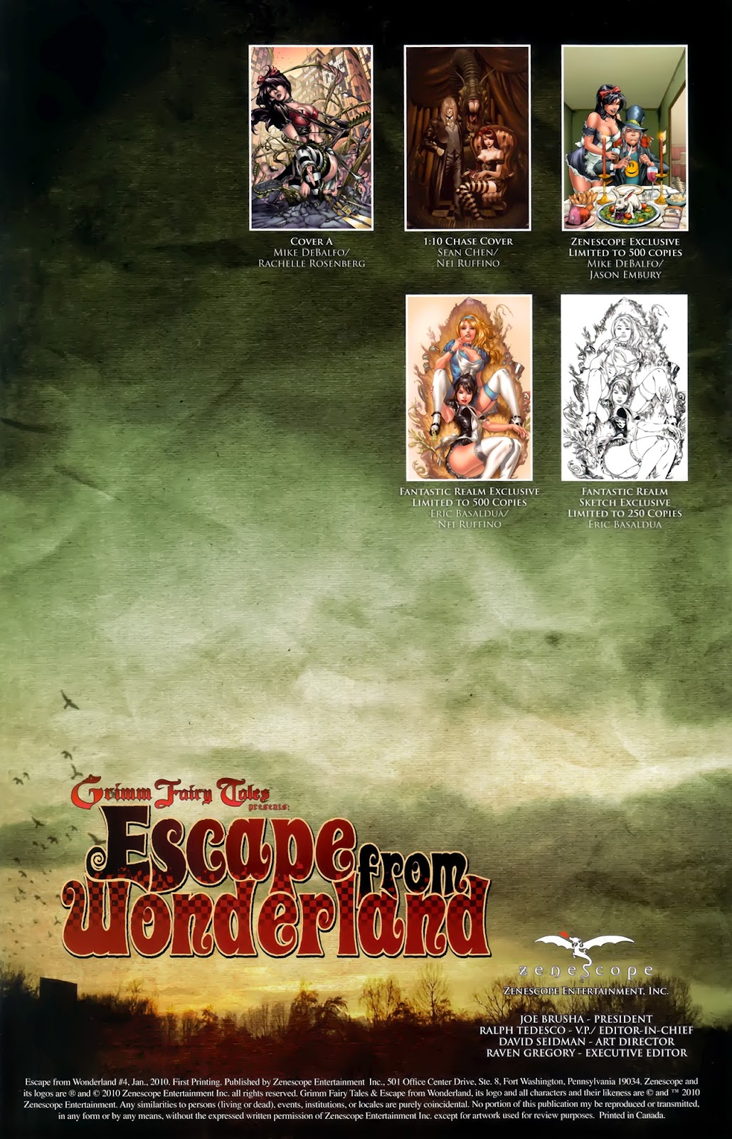 Grimm Fairy Tales: Escape From Wonderland issue 4 - Page 2