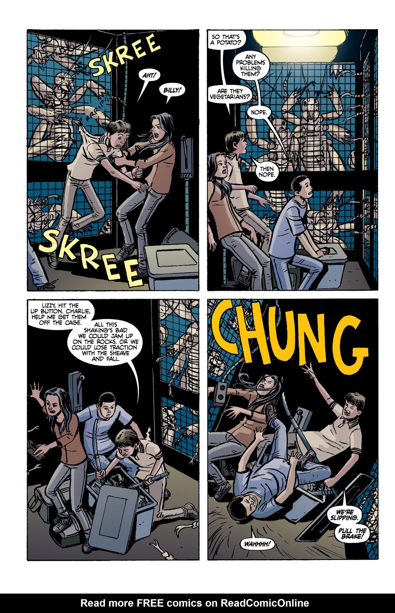 Read online Juice Squeezers: The Great Bug Elevator comic -  Issue # TPB - 102