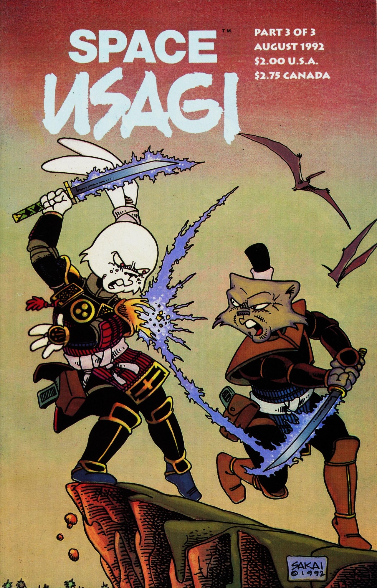 Read online Space Usagi (1992) comic -  Issue #3 - 1