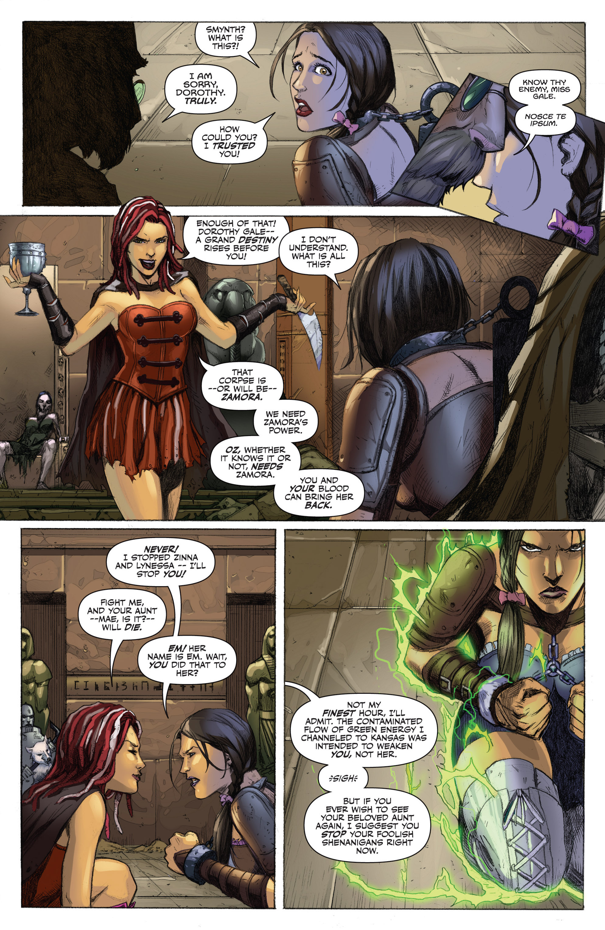 Read online Grimm Fairy Tales presents Warlord of Oz comic -  Issue #5 - 21