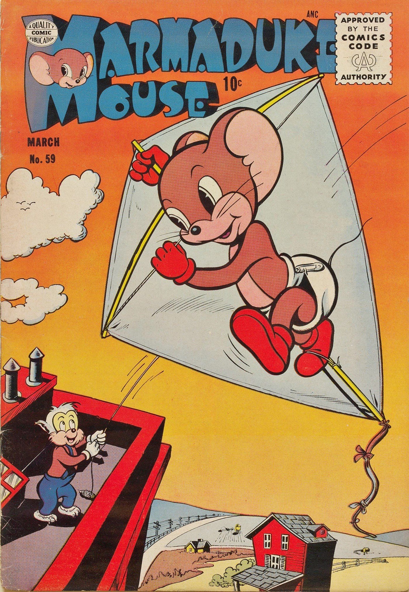 Read online Marmaduke Mouse comic -  Issue #59 - 1