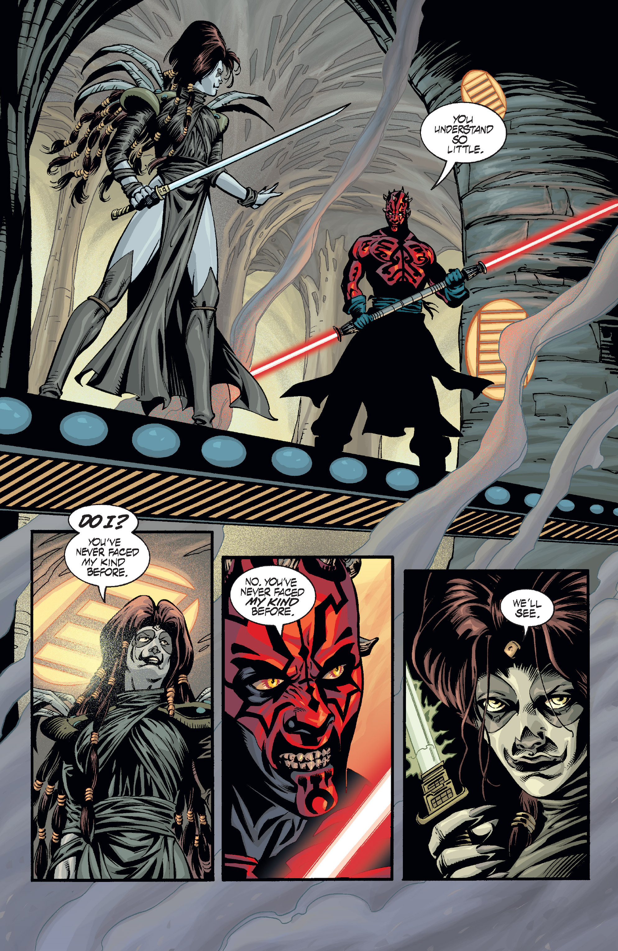 Read Online Star Wars Darth Maul Comic Issue 4
