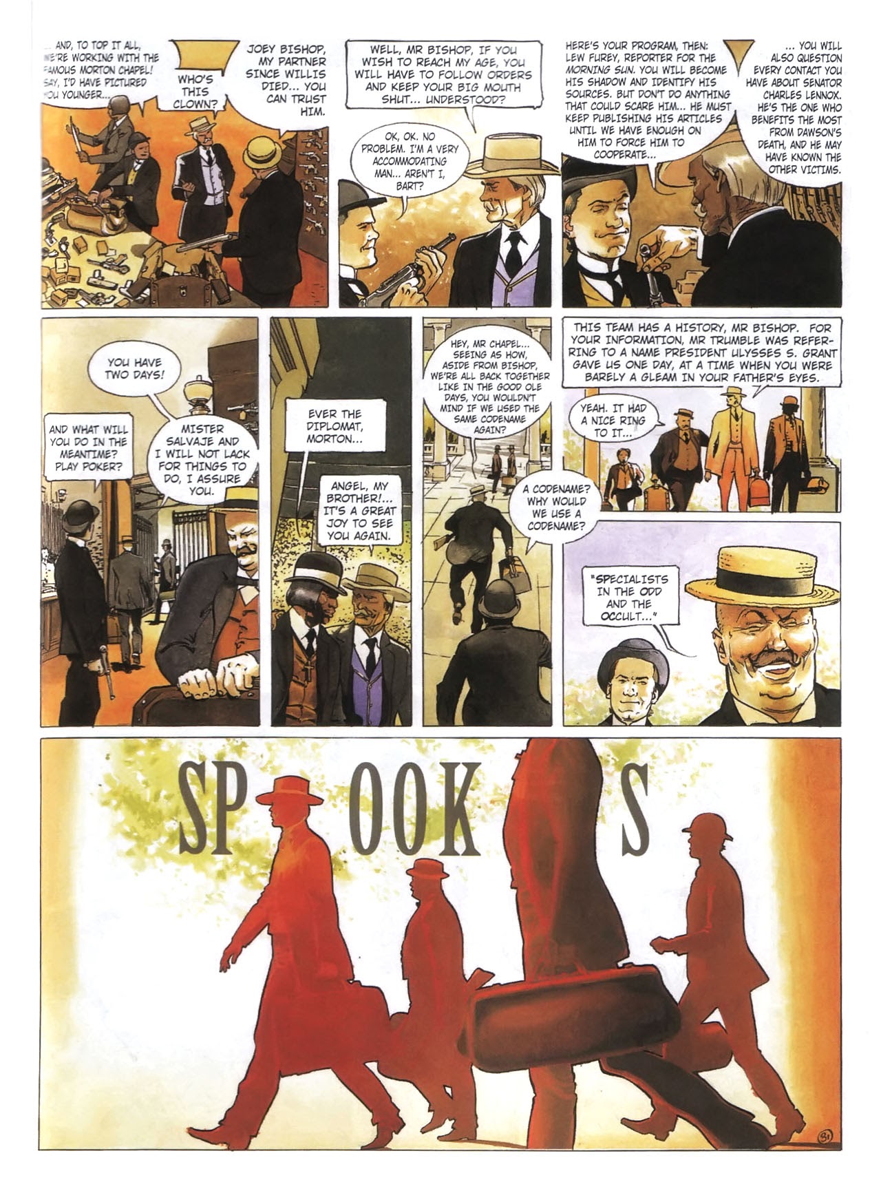 Read online SPOOKS (2012) comic -  Issue #1 - 30