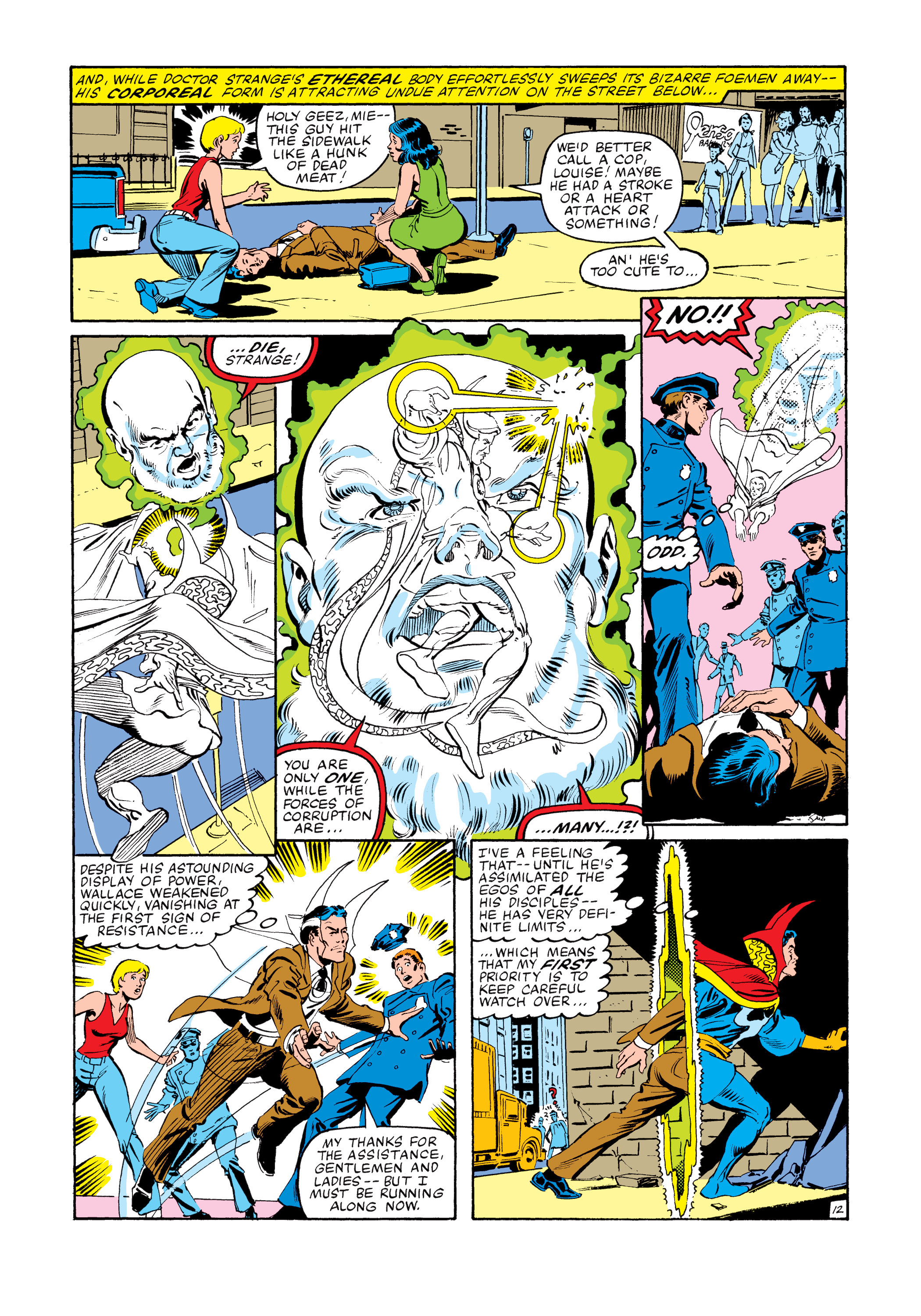 Read online Marvel Masterworks: Doctor Strange comic -  Issue # TPB 9 (Part 2) - 82