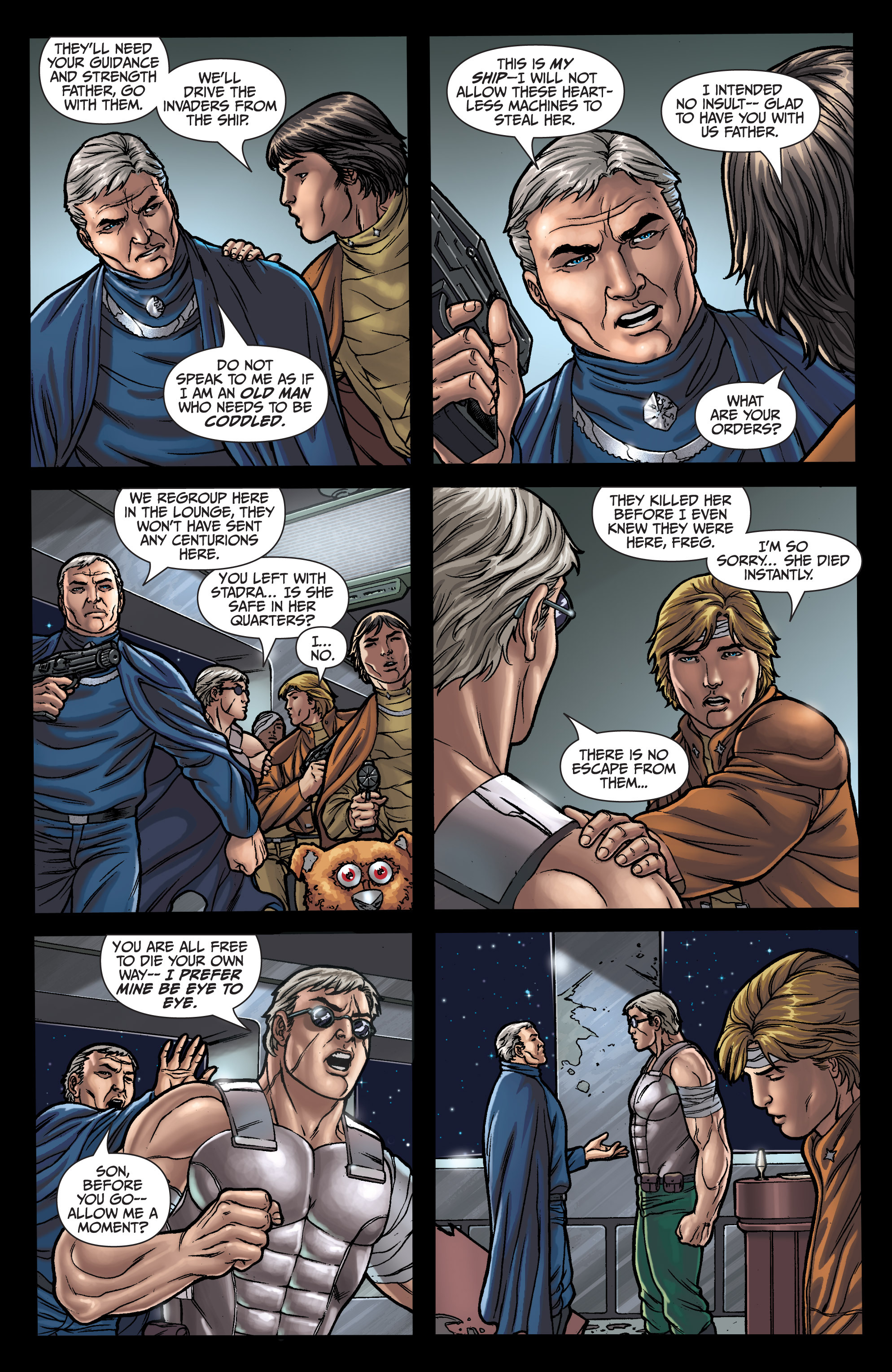 Read online Classic Battlestar Galactica (2006) comic -  Issue #5 - 11