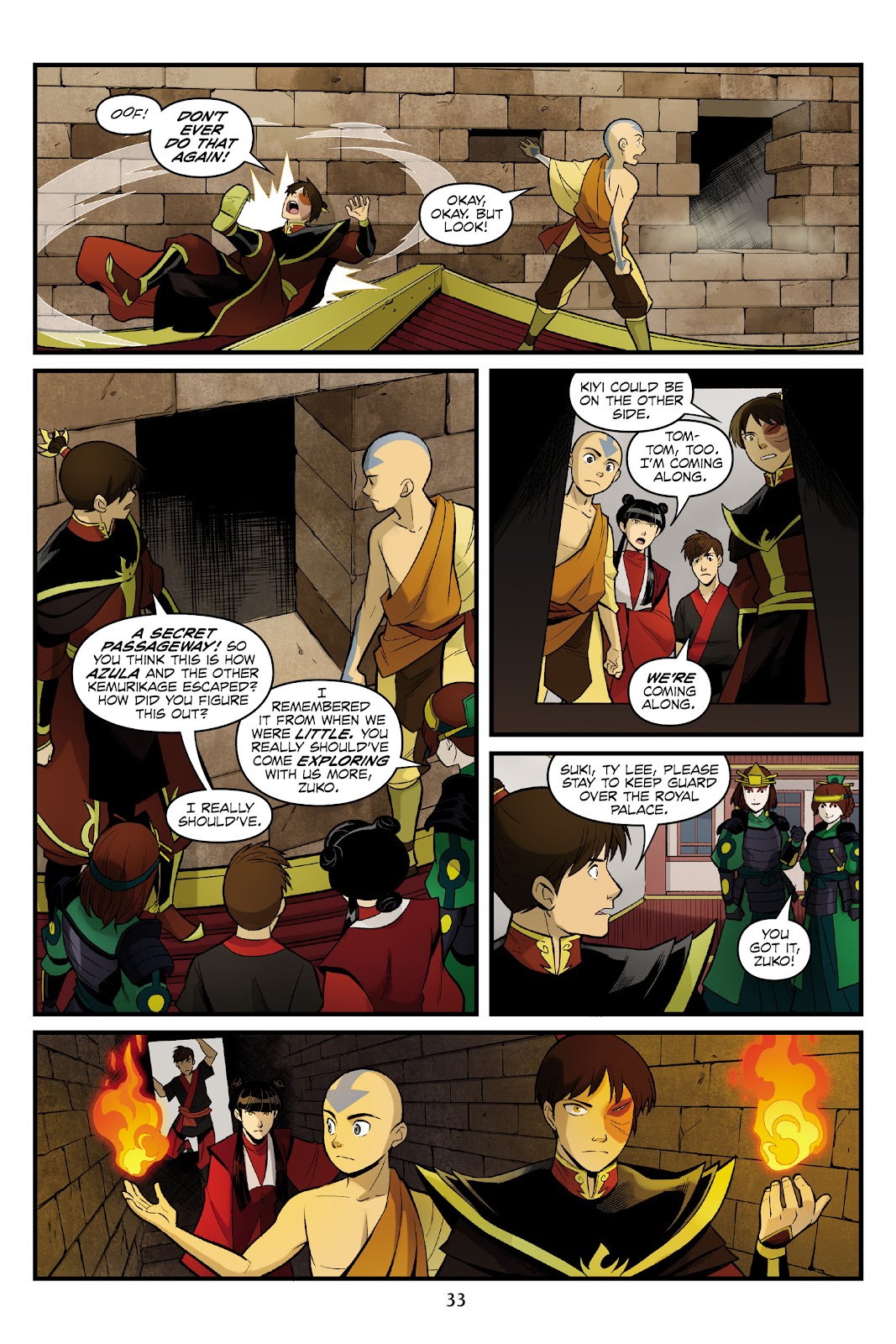 Nickelodeon Avatar: The Last Airbender - Smoke and Shadow issue Part 3 - Page 35