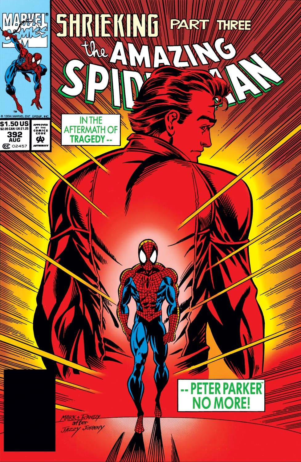 Read online The Amazing Spider-Man (1963) comic -  Issue #392 - 1