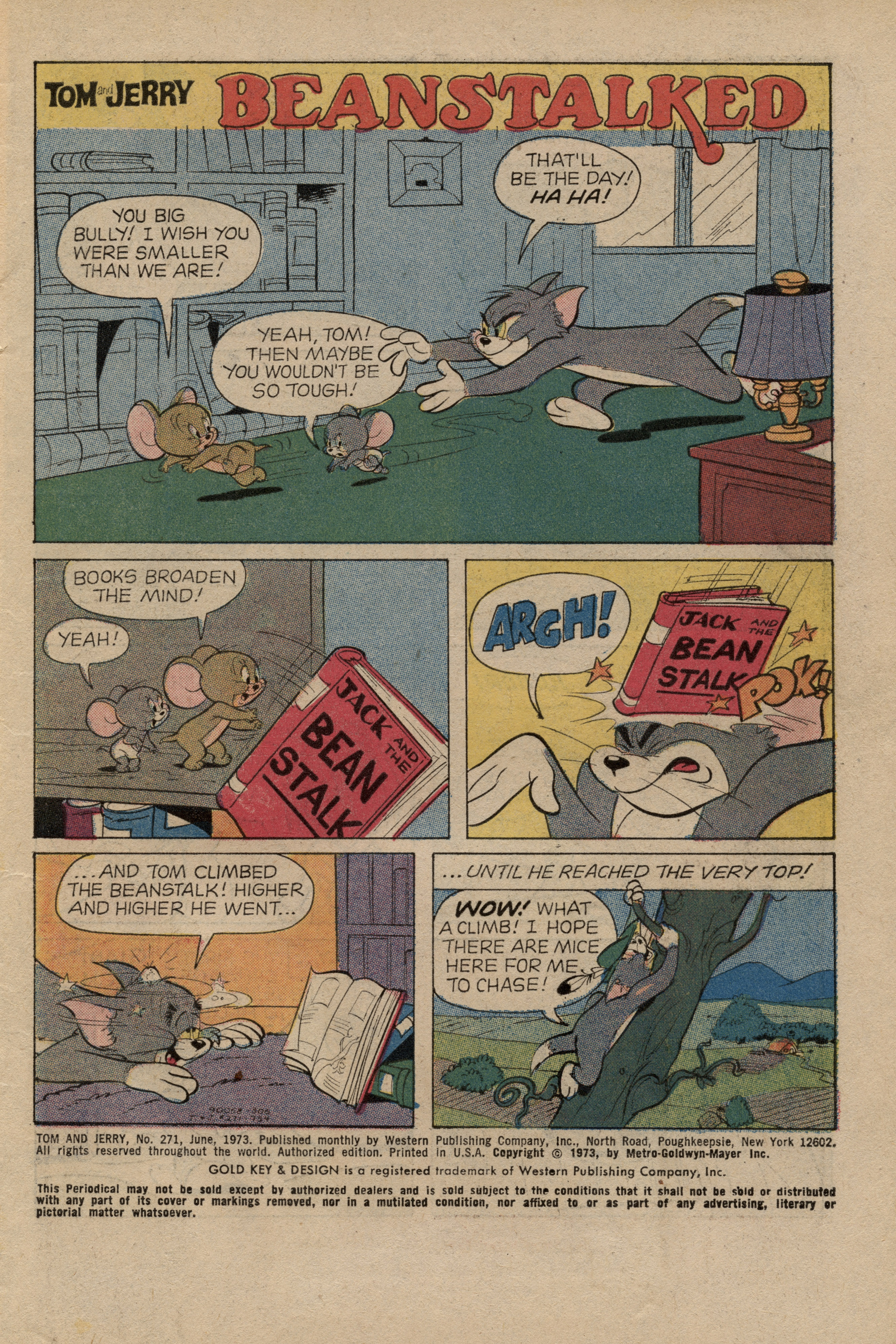 Read online Tom and Jerry comic -  Issue #271 - 3