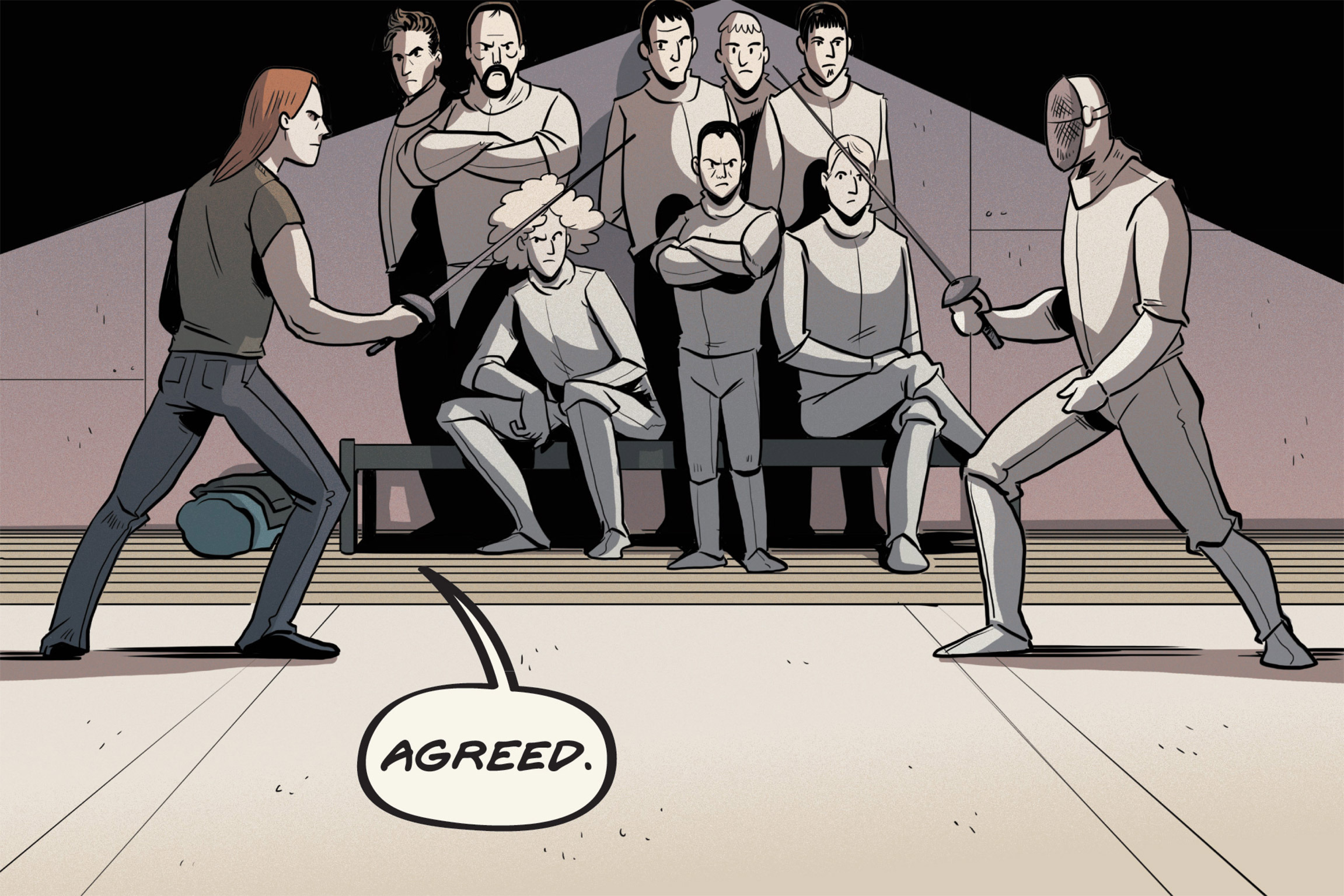 Read online Valentine comic -  Issue #14 - 42