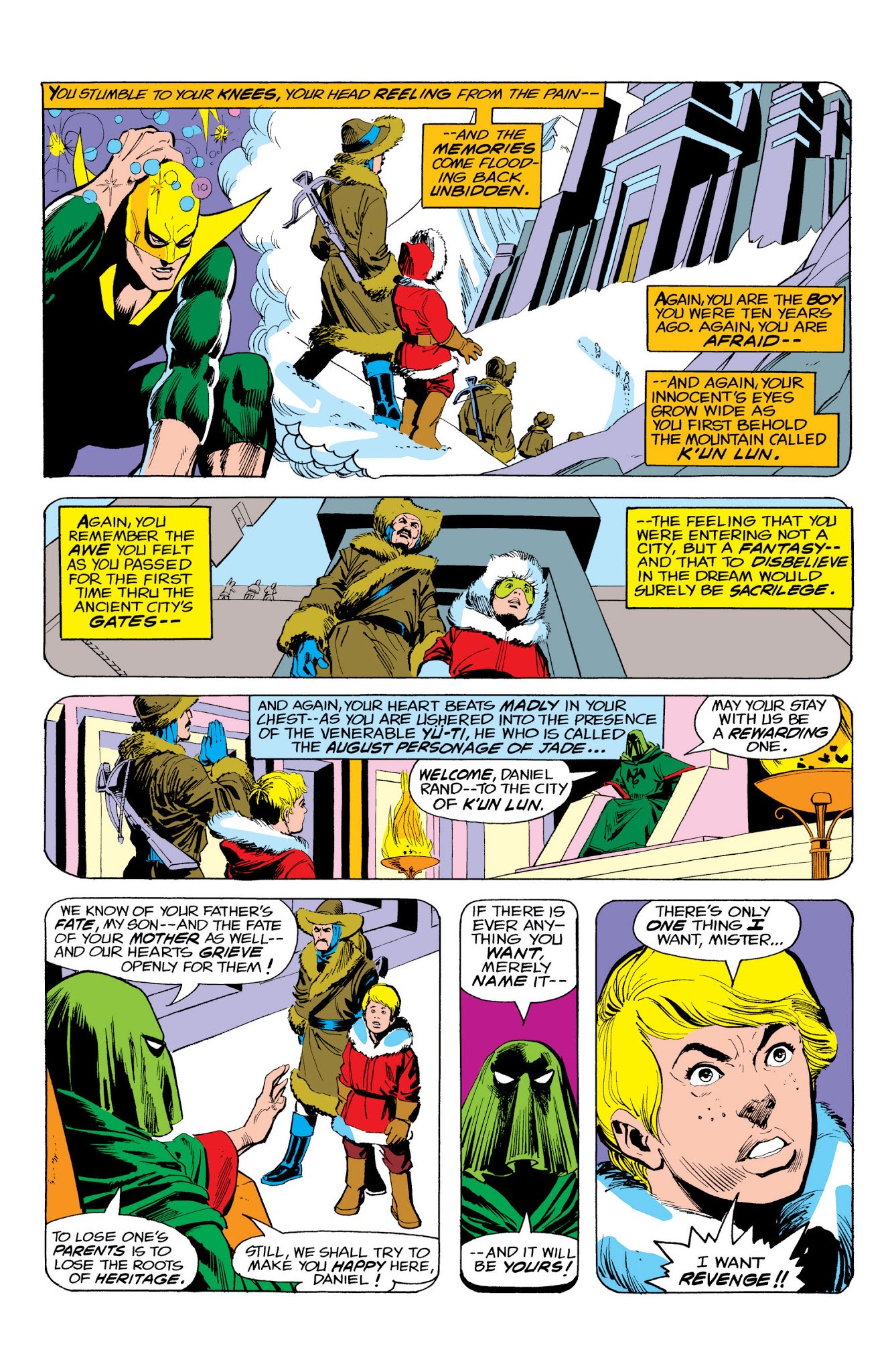 Read online Marvel Masterworks: Iron Fist comic -  Issue # TPB 1 (Part 1) - 30