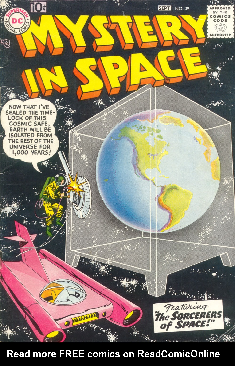 Read online Mystery in Space (1951) comic -  Issue #39 - 1