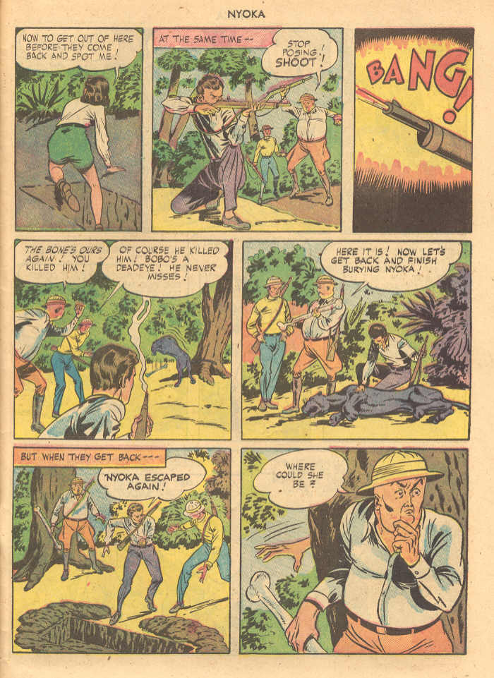 Read online Nyoka the Jungle Girl (1945) comic -  Issue #6 - 45
