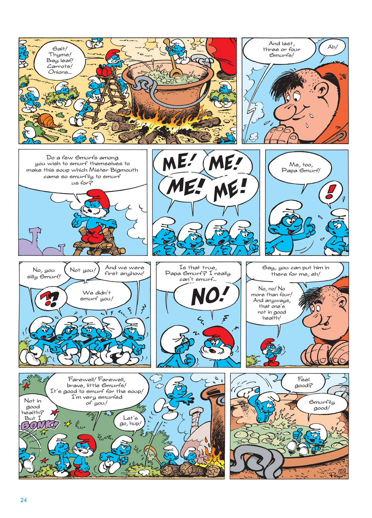 Read online The Smurfs comic -  Issue #13 - 24
