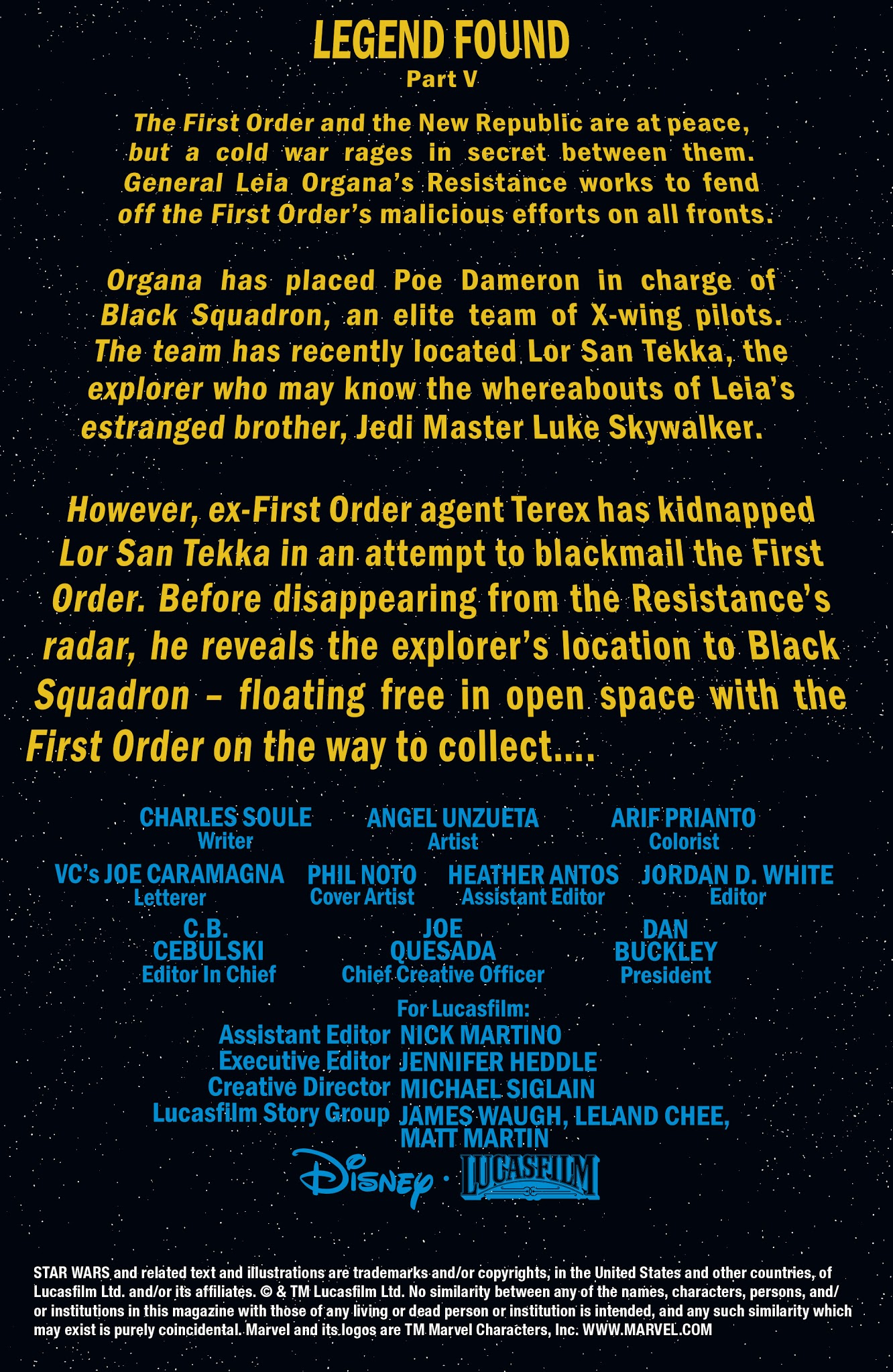 Read online Star Wars: Poe Dameron comic -  Issue #25 - 2