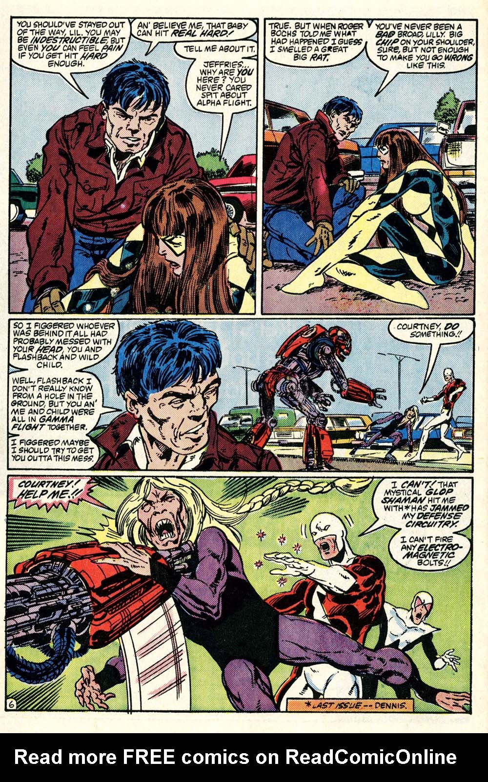 Read online Alpha Flight (1983) comic -  Issue #28 - 7