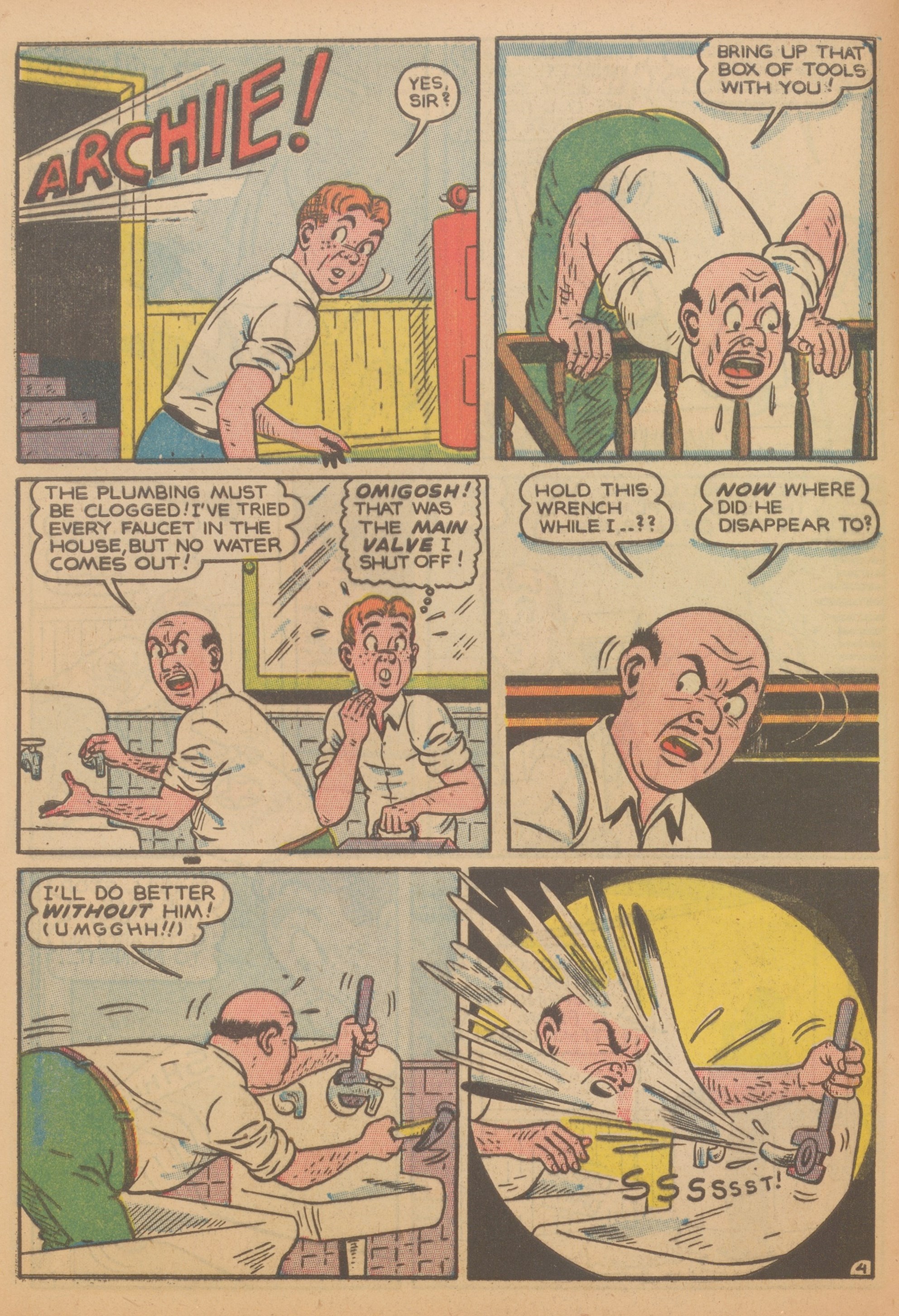 Read online Pep Comics comic -  Issue #66 - 6