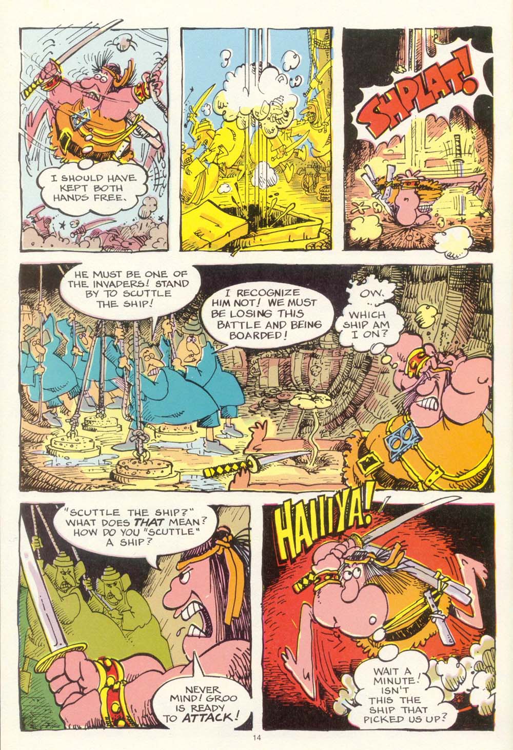 Read online Groo the Wanderer comic -  Issue #5 - 15