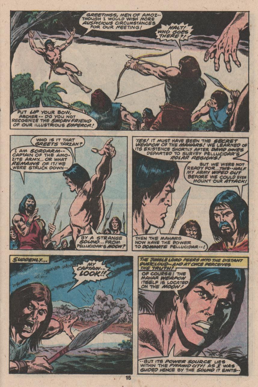 Read online Tarzan (1977) comic -  Issue #22 - 10