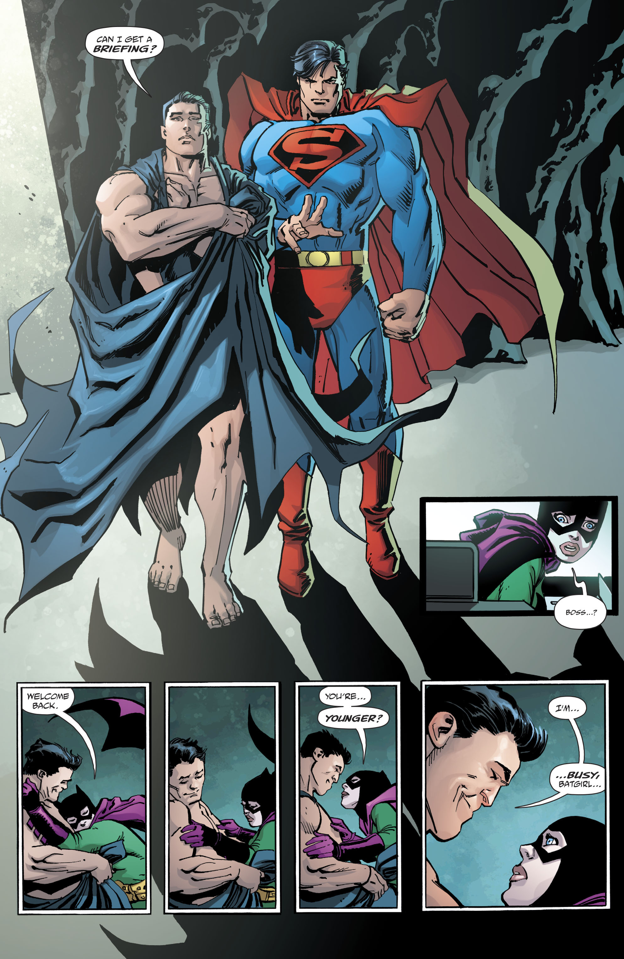 Read online Dark Knight III: The Master Race comic -  Issue #8 - 12
