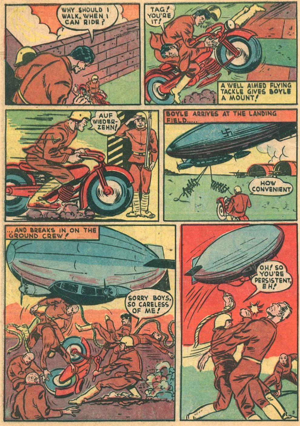 Read online Pep Comics comic -  Issue #3 - 36