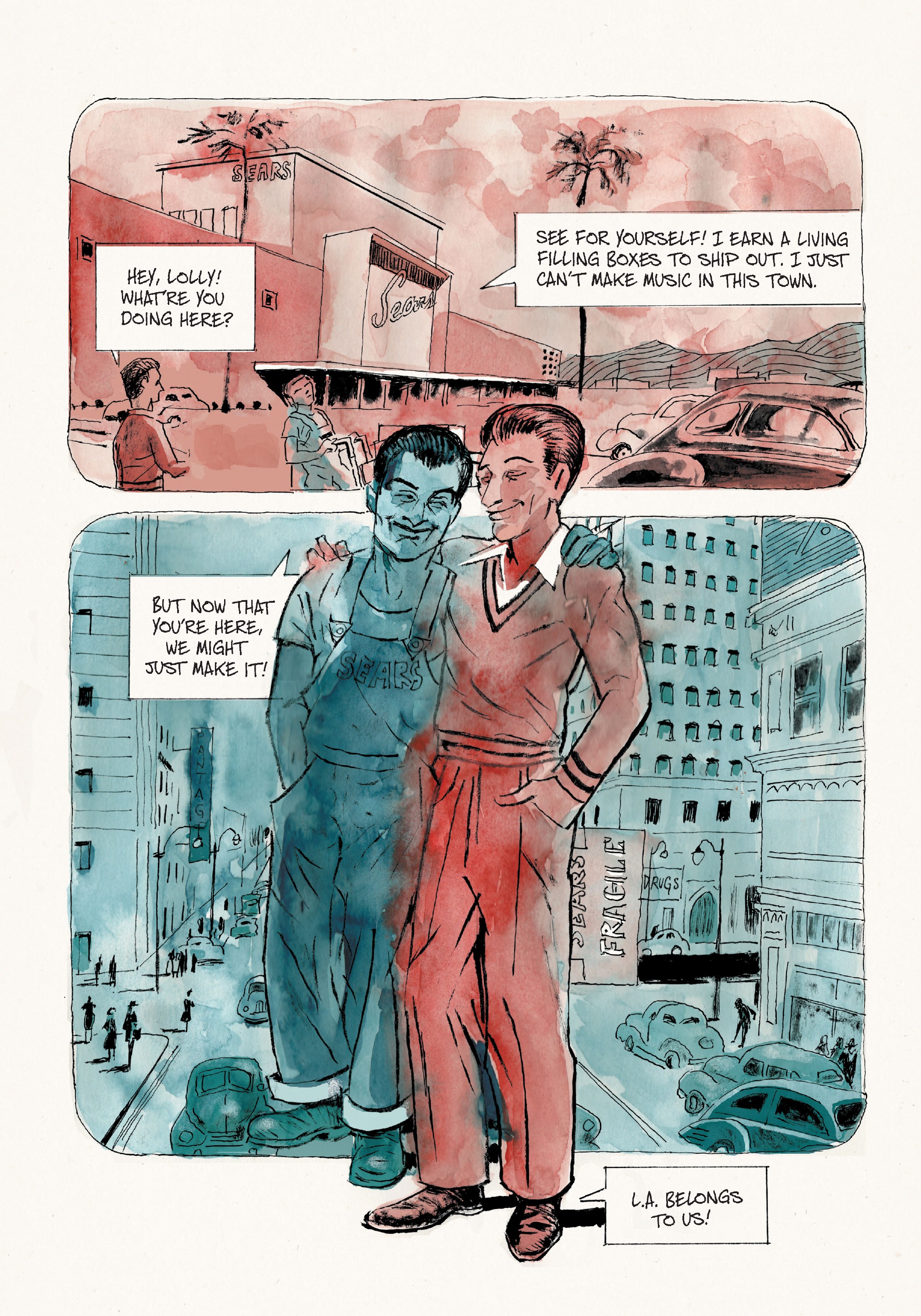 Read online Redbone: The True Story of A Native American Rock Band comic -  Issue # TPB - 122