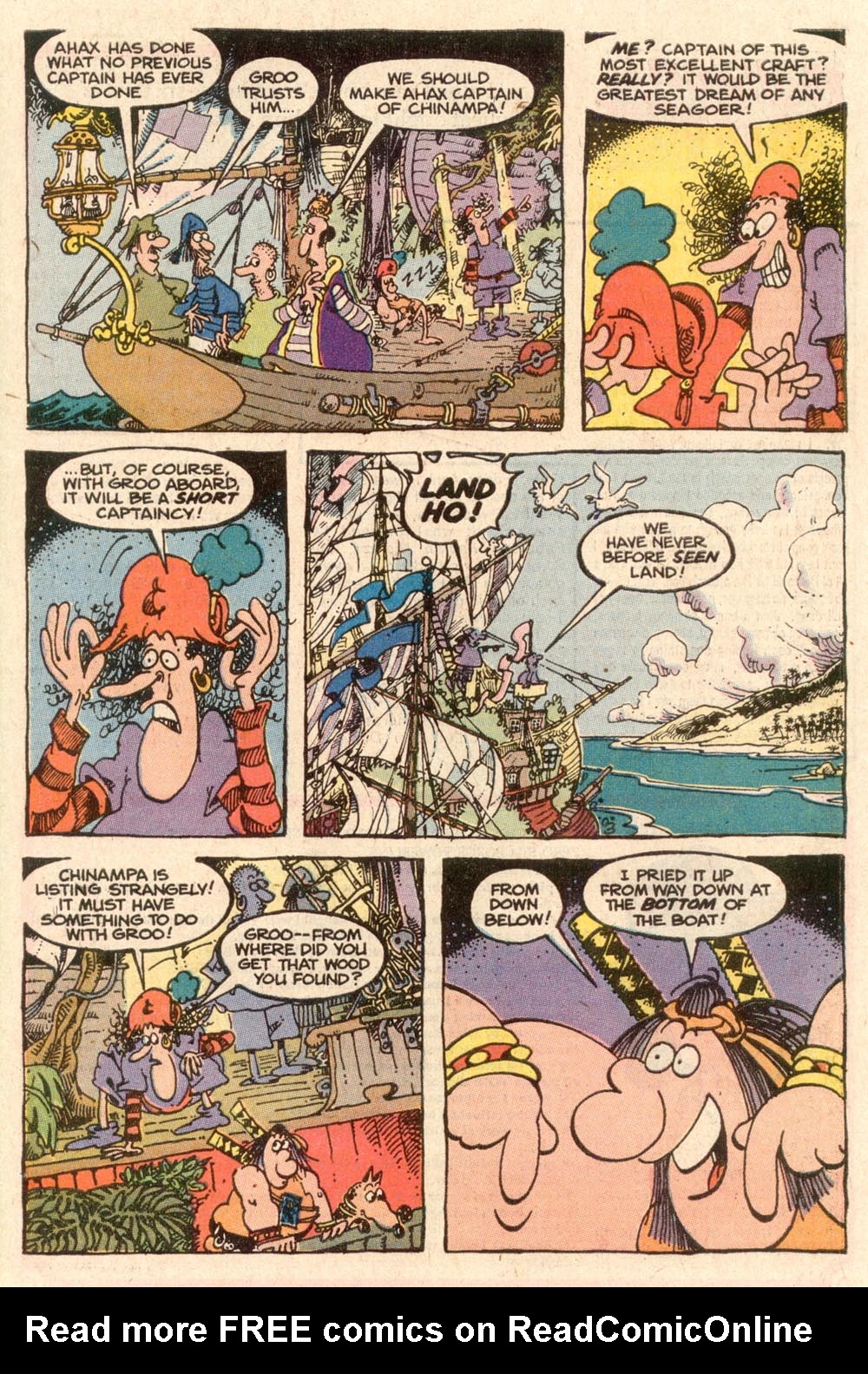 Read online Sergio Aragonés Groo the Wanderer comic -  Issue #57 - 19