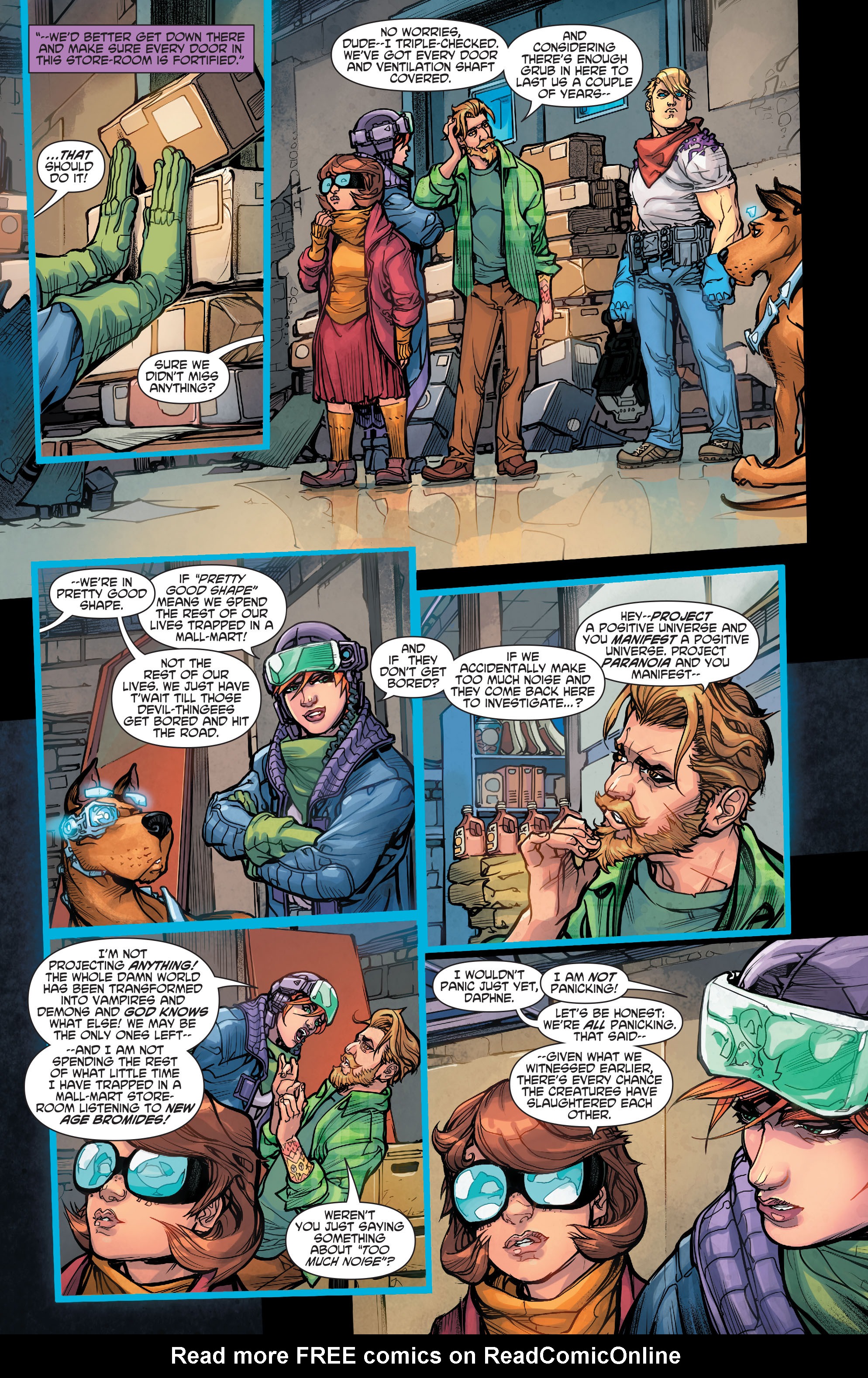 Read online Scooby Apocalypse comic -  Issue #5 - 22