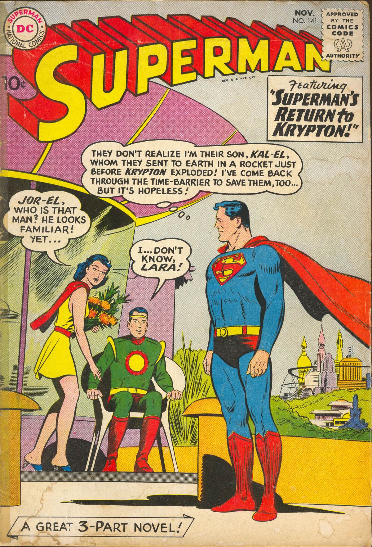 Read online Superman (1939) comic -  Issue #141 - 1