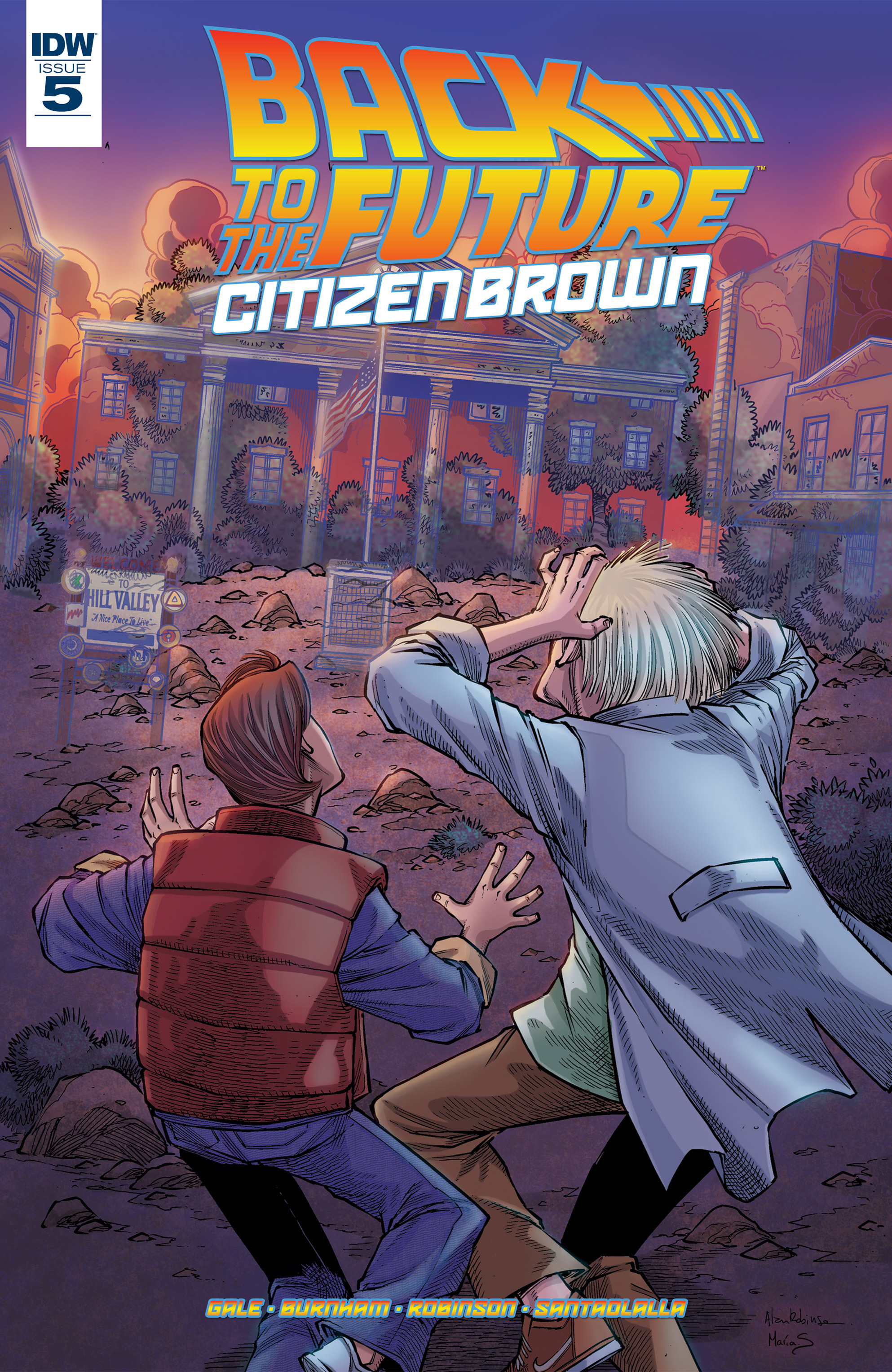 Back to the Future: Citizen Brown issue 5 - Page 1