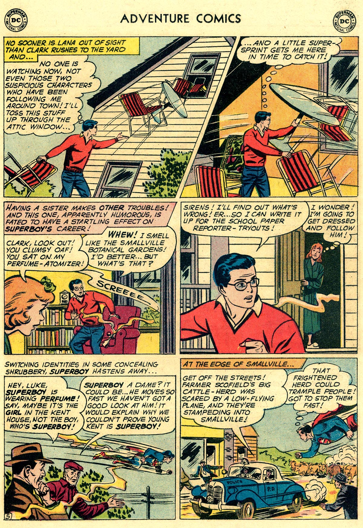 Read online Adventure Comics (1938) comic -  Issue #297 - 7