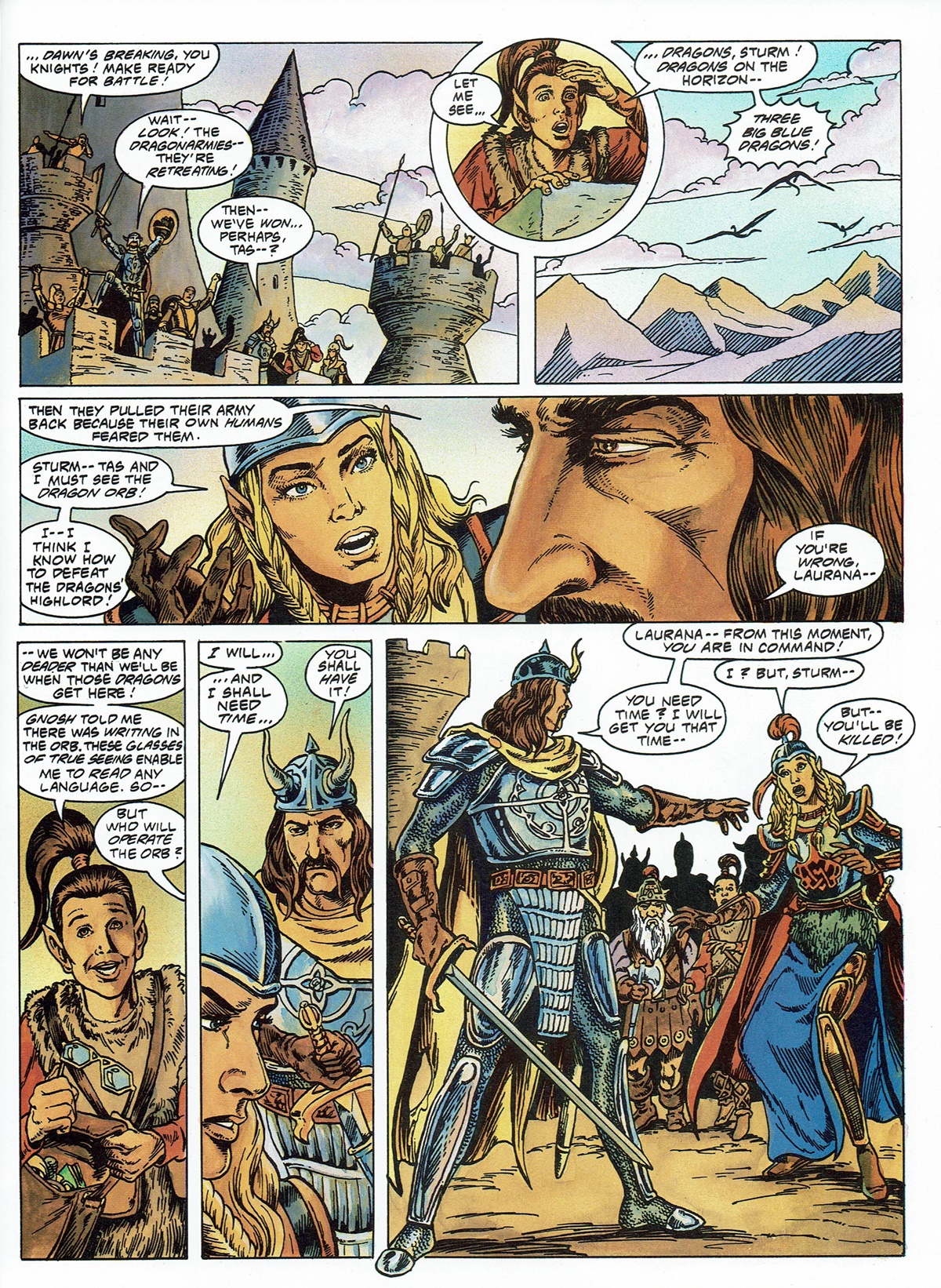 Read online Dragonlance Saga comic -  Issue #5 - 61