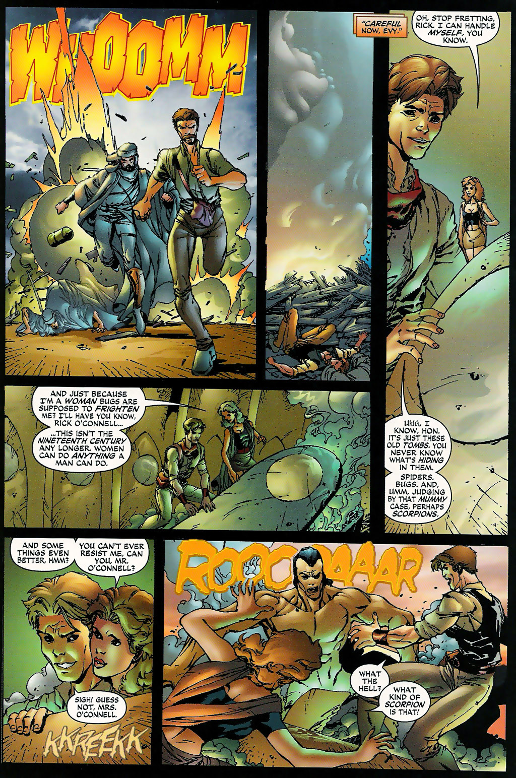 Read online The Mummy: Valley of the Gods comic -  Issue # Full - 7